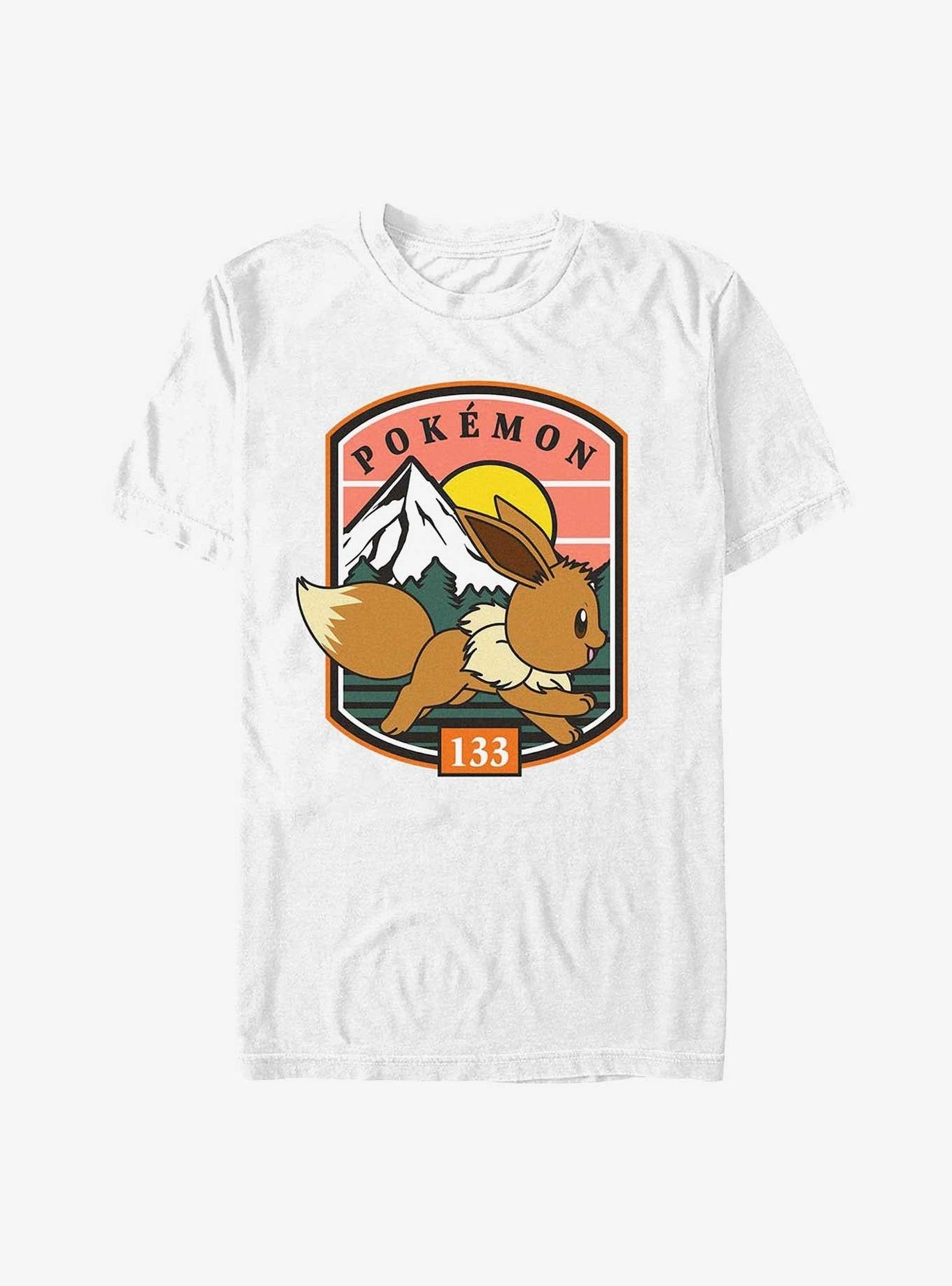 Pokemon Eevee Out For A Run T-Shirt image 0