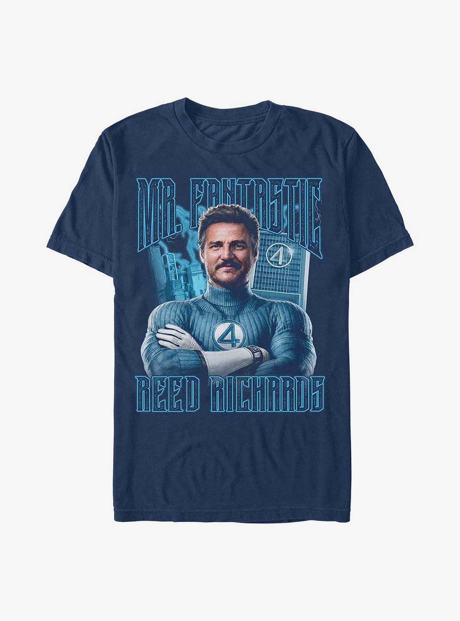 Marvel The Fantastic Four: First Steps Reed Fantastic Garment Dye T-Shirt Hot Topic Exclusive image 0