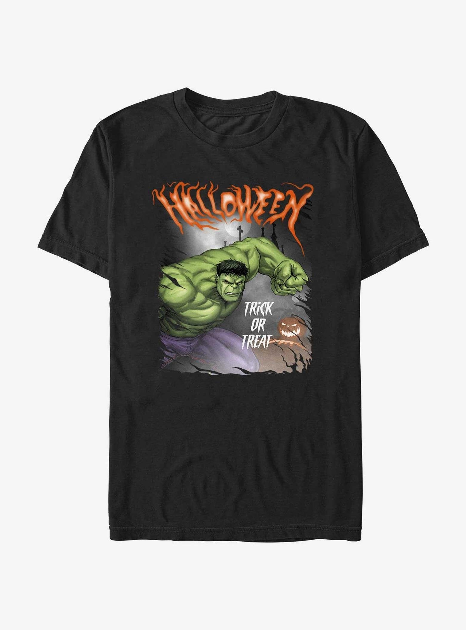 Marvel Hulk Halloween Smash Or Treat T-Shirt image 0