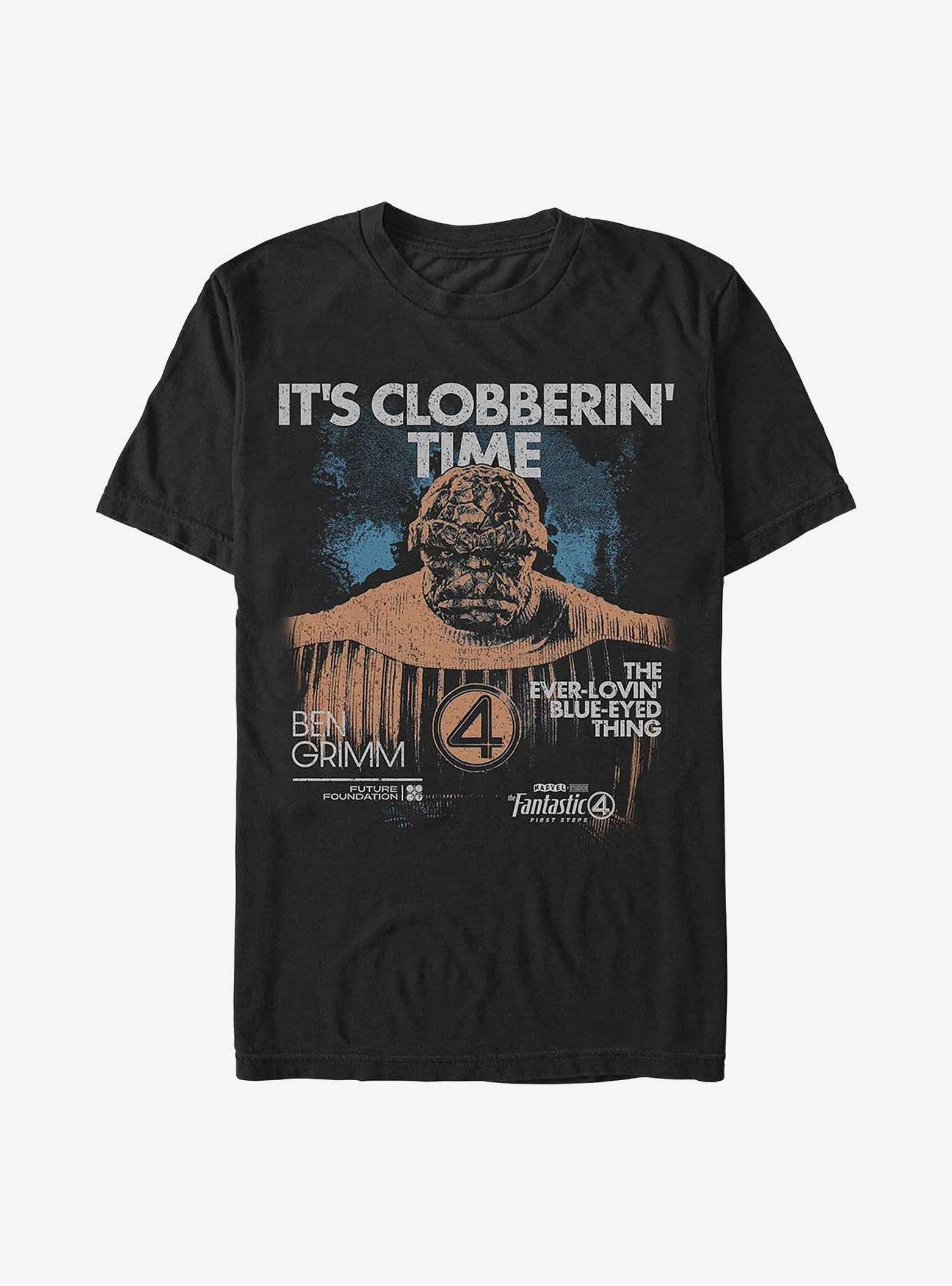 Marvel The Fantastic Four: First Steps Thing Grunge T-Shirt Hot Topic Exclusive image 0