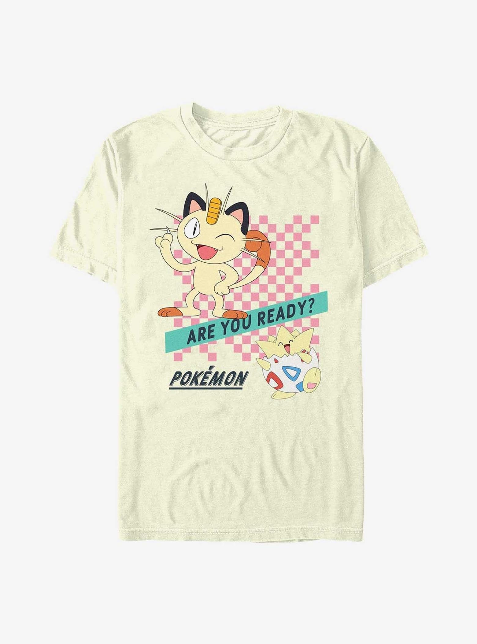 Pokemon Meowth Are You Ready T-Shirt image 0