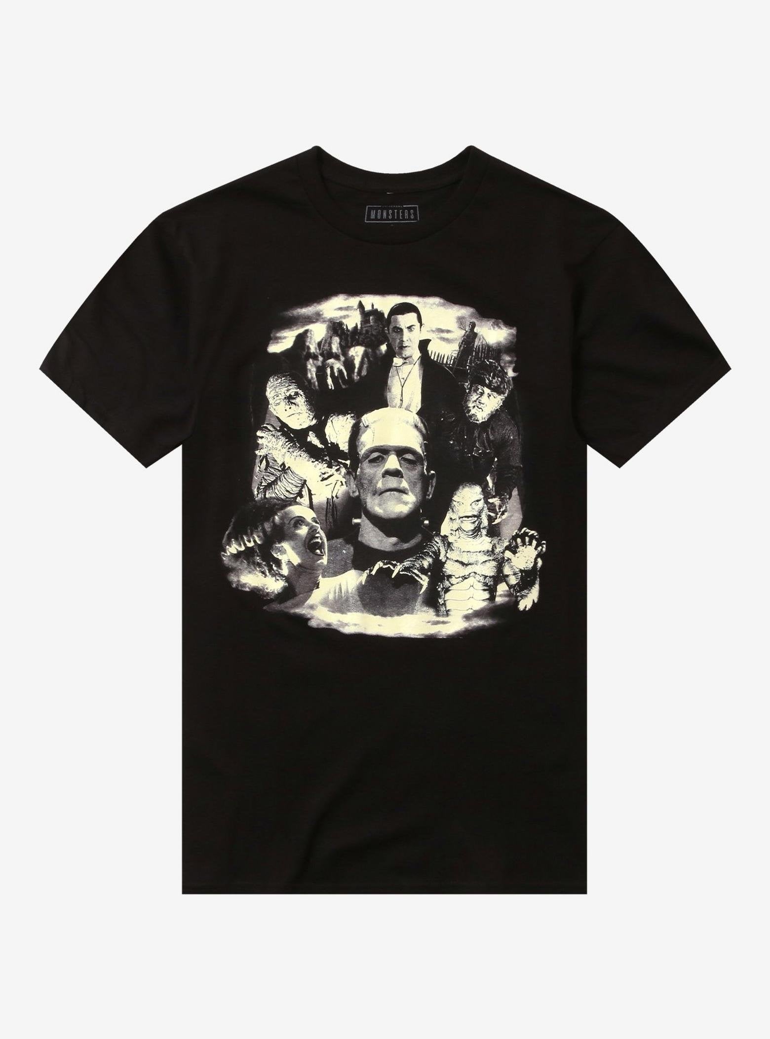 Rock Rebel Universal Monsters Glow-In-The-Dark T-Shirt image 0