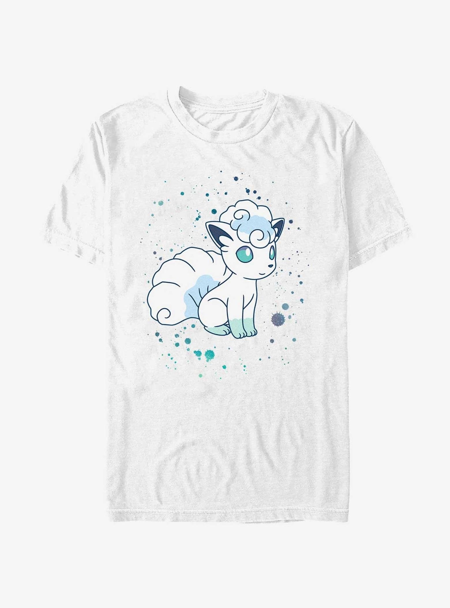 Pokemon Watercolor Vulpix T-Shirt image 0