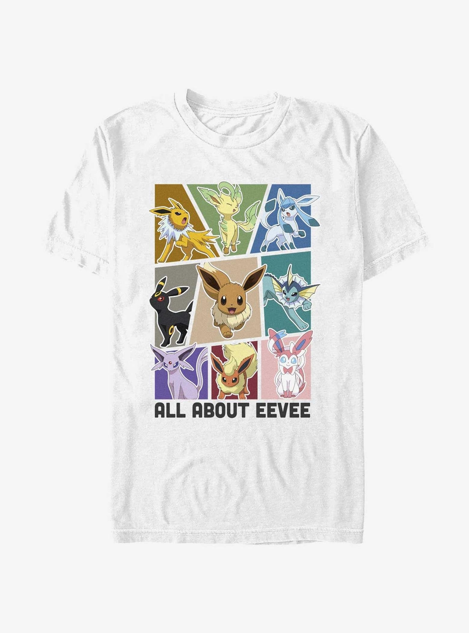 Pokemon All About Eevee Extra Soft T-Shirt image 0