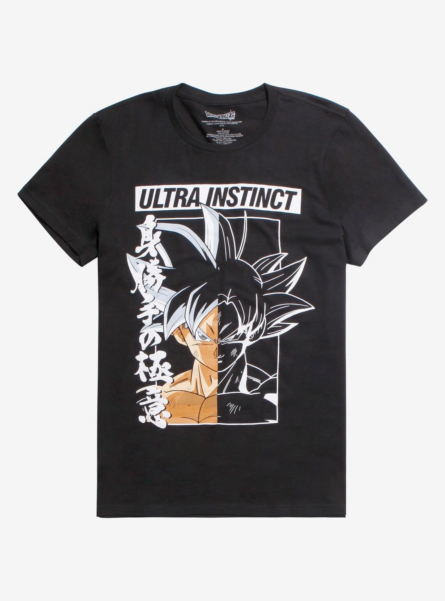 Dragon Ball Super Goku Ultra Instinct Split T-Shirt image 0