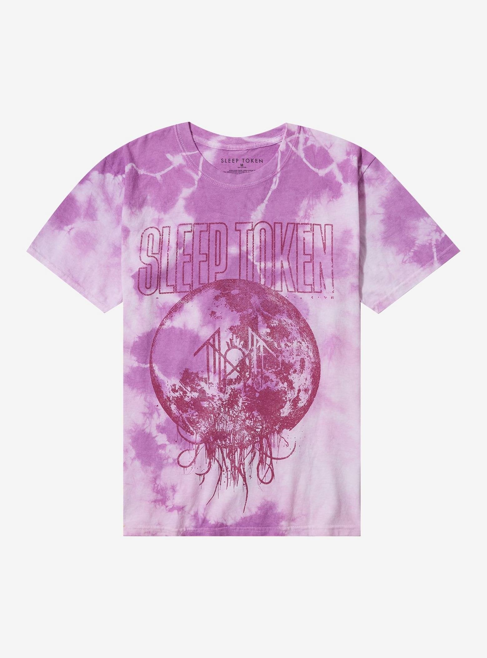 Sleep Token Take Me Back To Eden Moon Tie-Dye Girls T-Shirt image 0