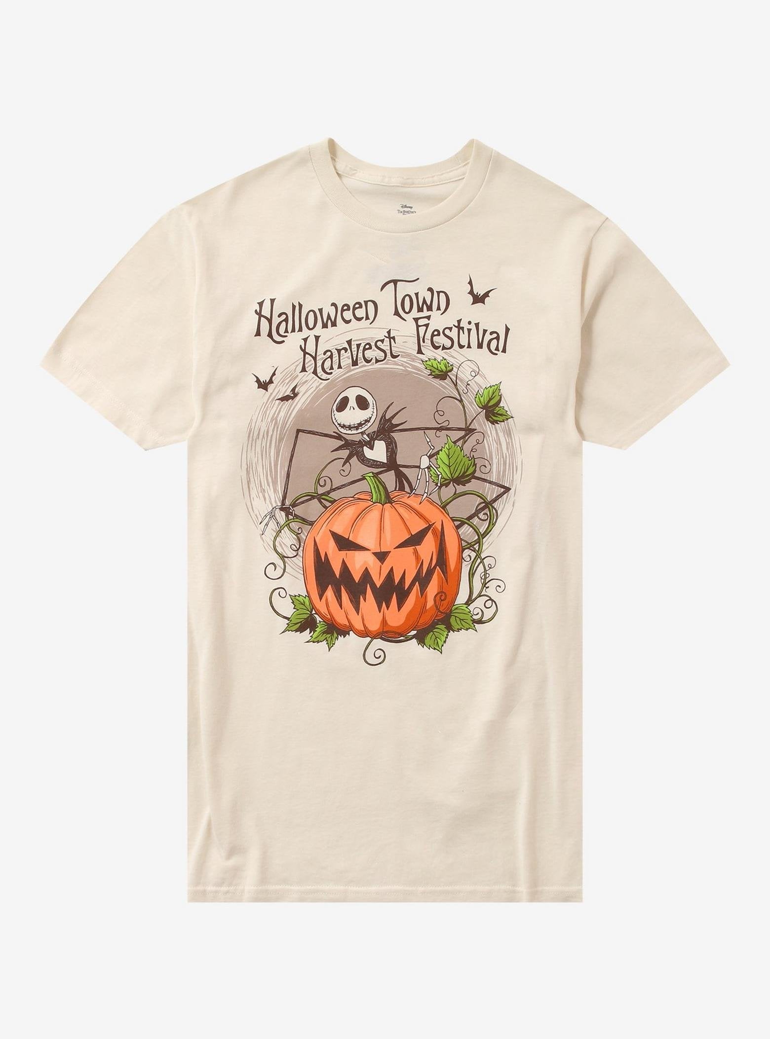 The Nightmare Before Christmas Pumpkin Harvest Girls T-Shirt image 0