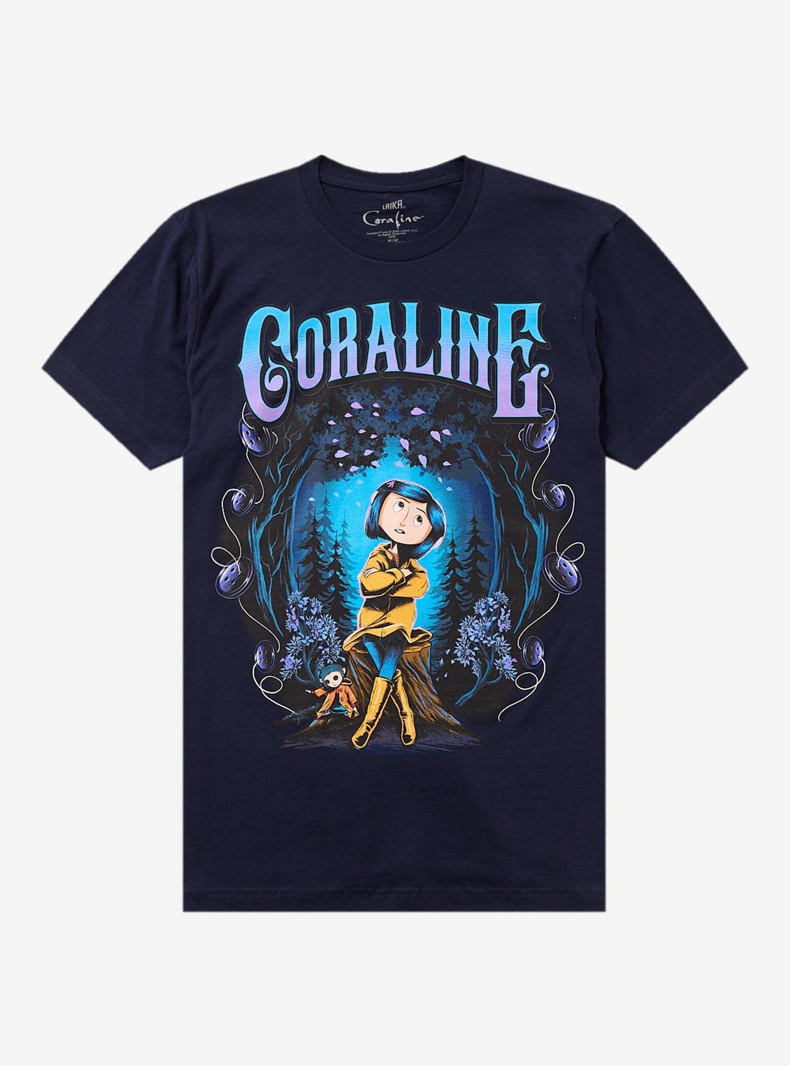 Coraline Forest Portal T-Shirt image 0