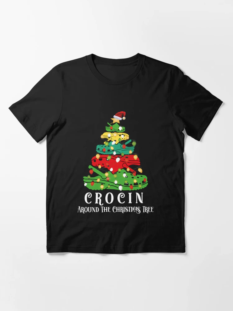 Crocin Around The Christmas Tree Essential T-Shirt image 0