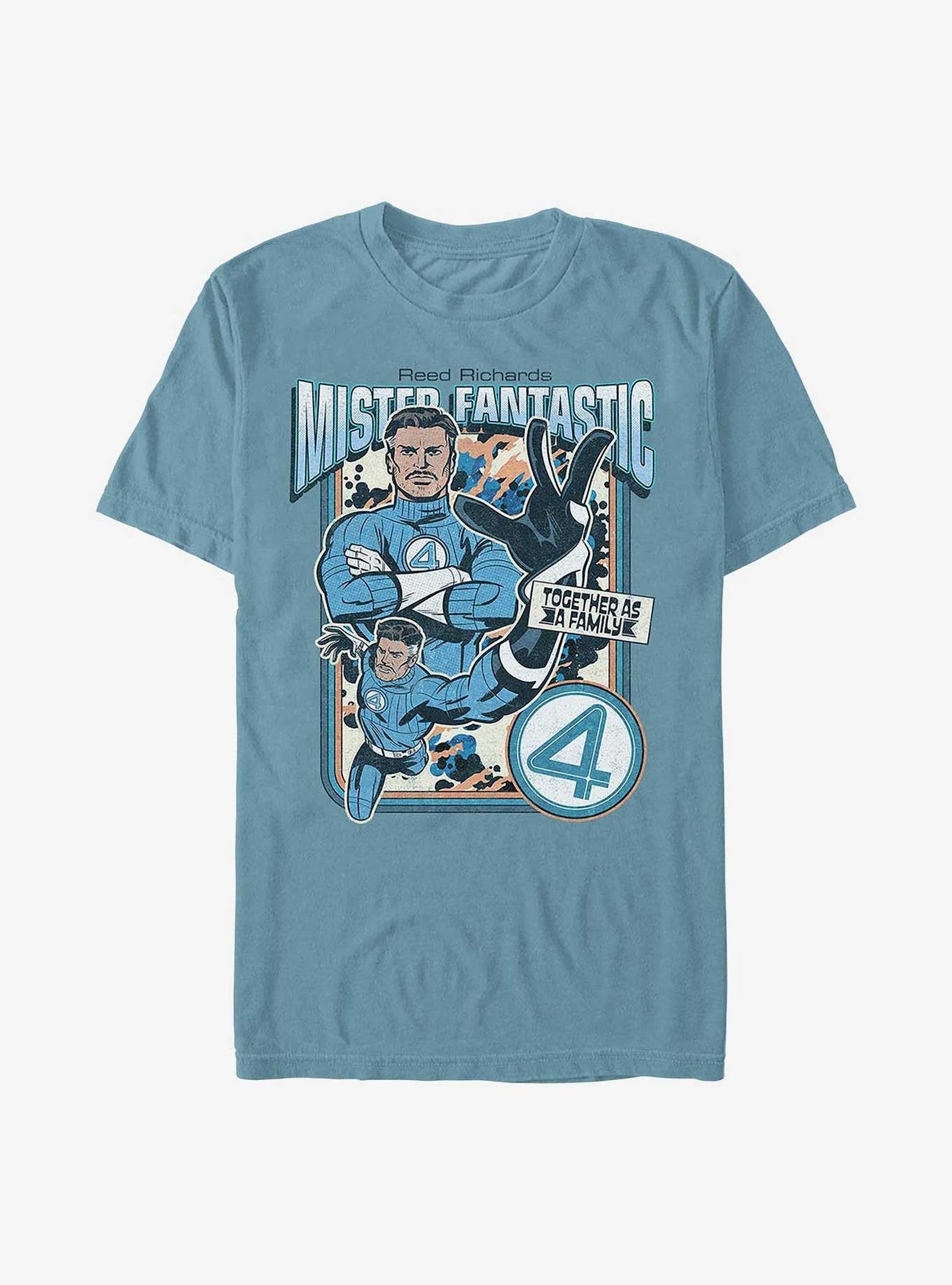 Marvel The Fantastic Four: First Steps Mister Fantastic Reed Garment Dye T-Shirt Hot Topic Exclusive image 0