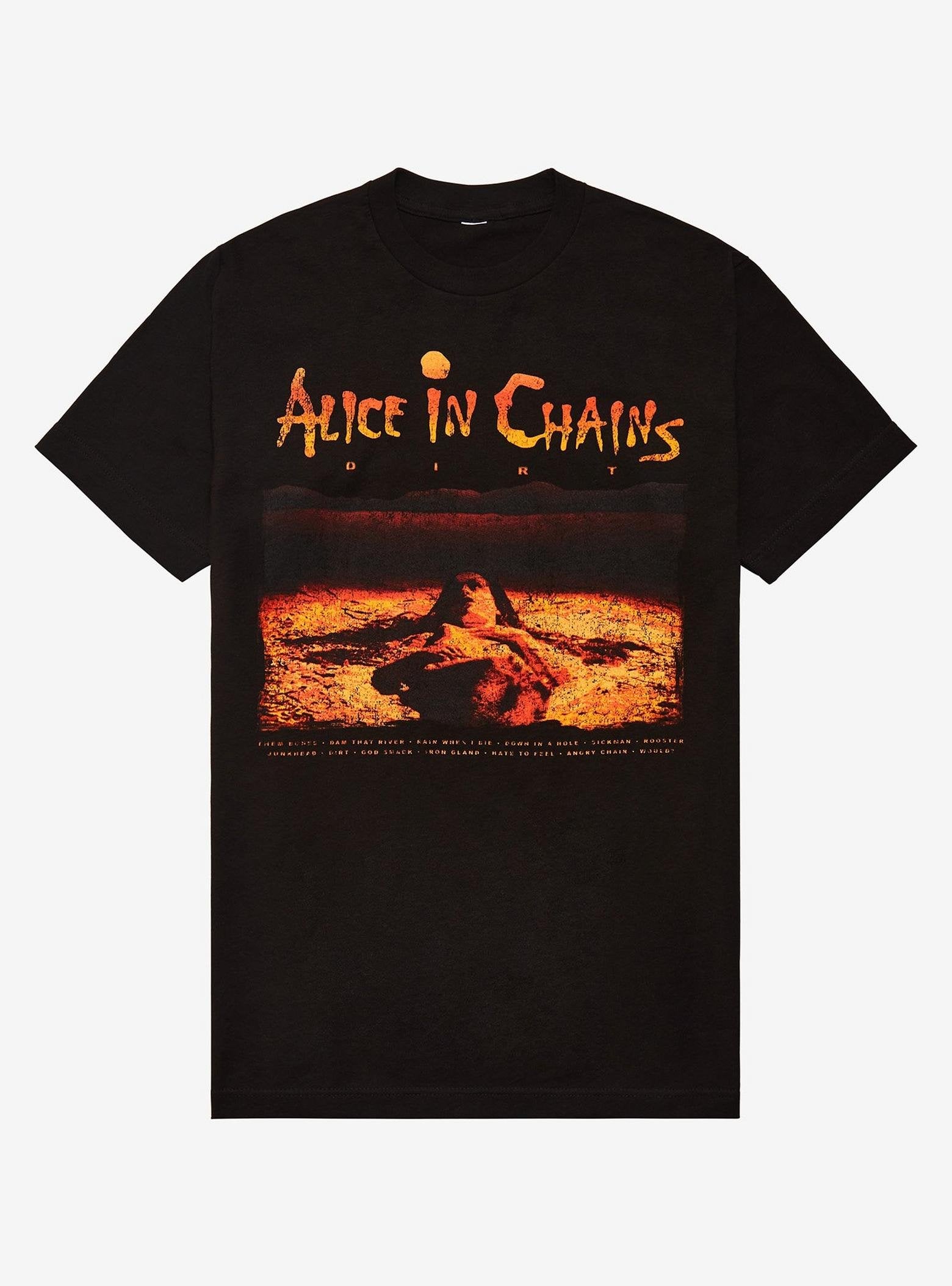 Alice In Chains Dirt Tracklist T-Shirt image 0