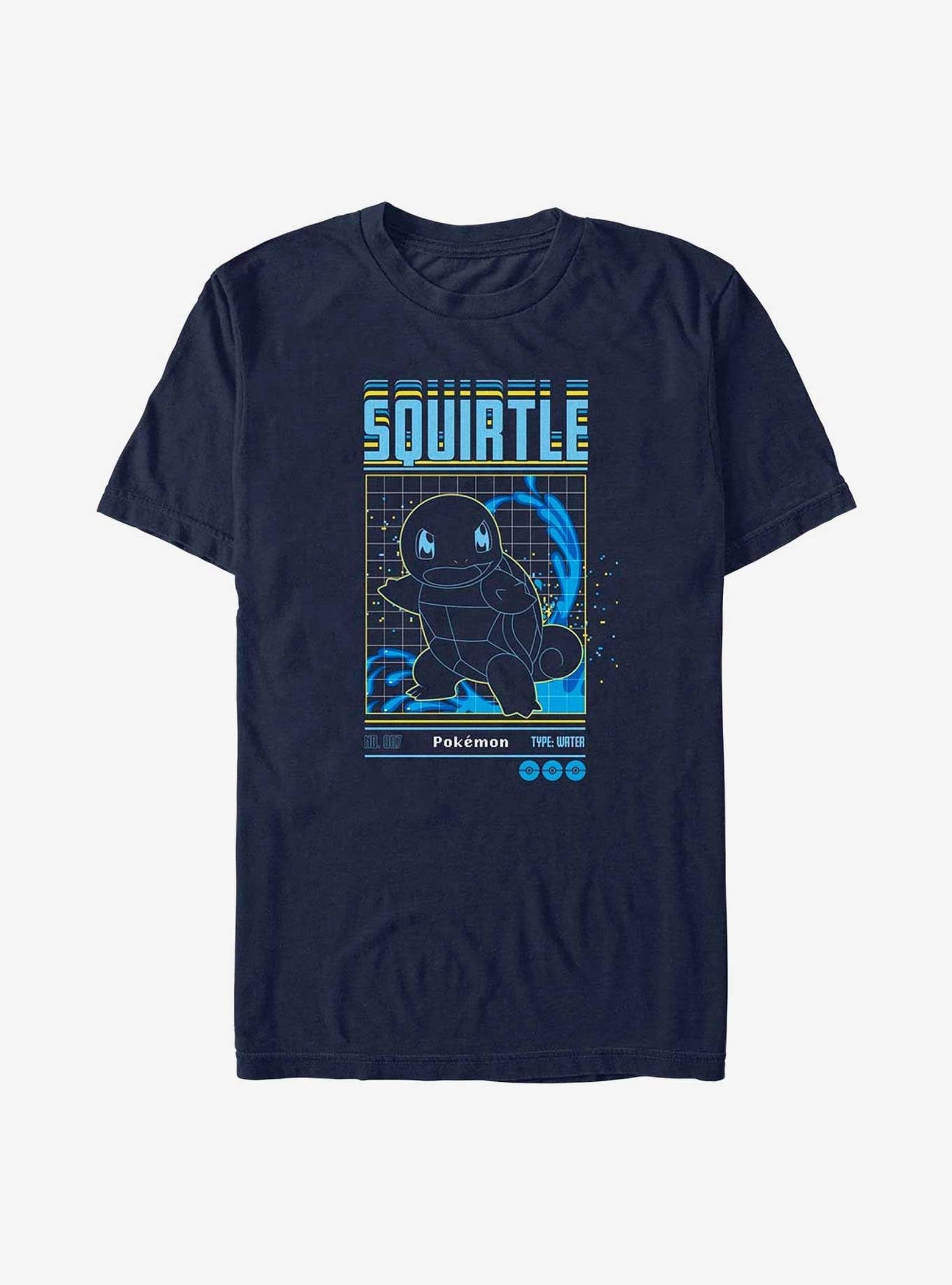 Pokemon Squirtle Water Type T-Shirt image 0