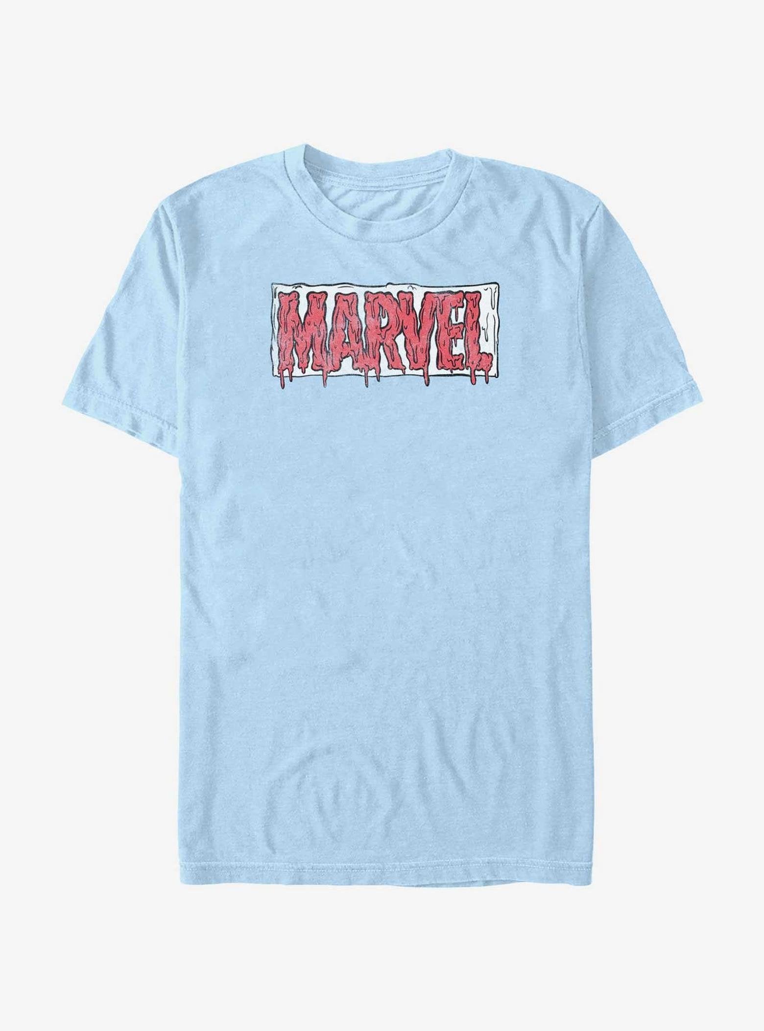 Marvel Melting Logo T-Shirt image 0