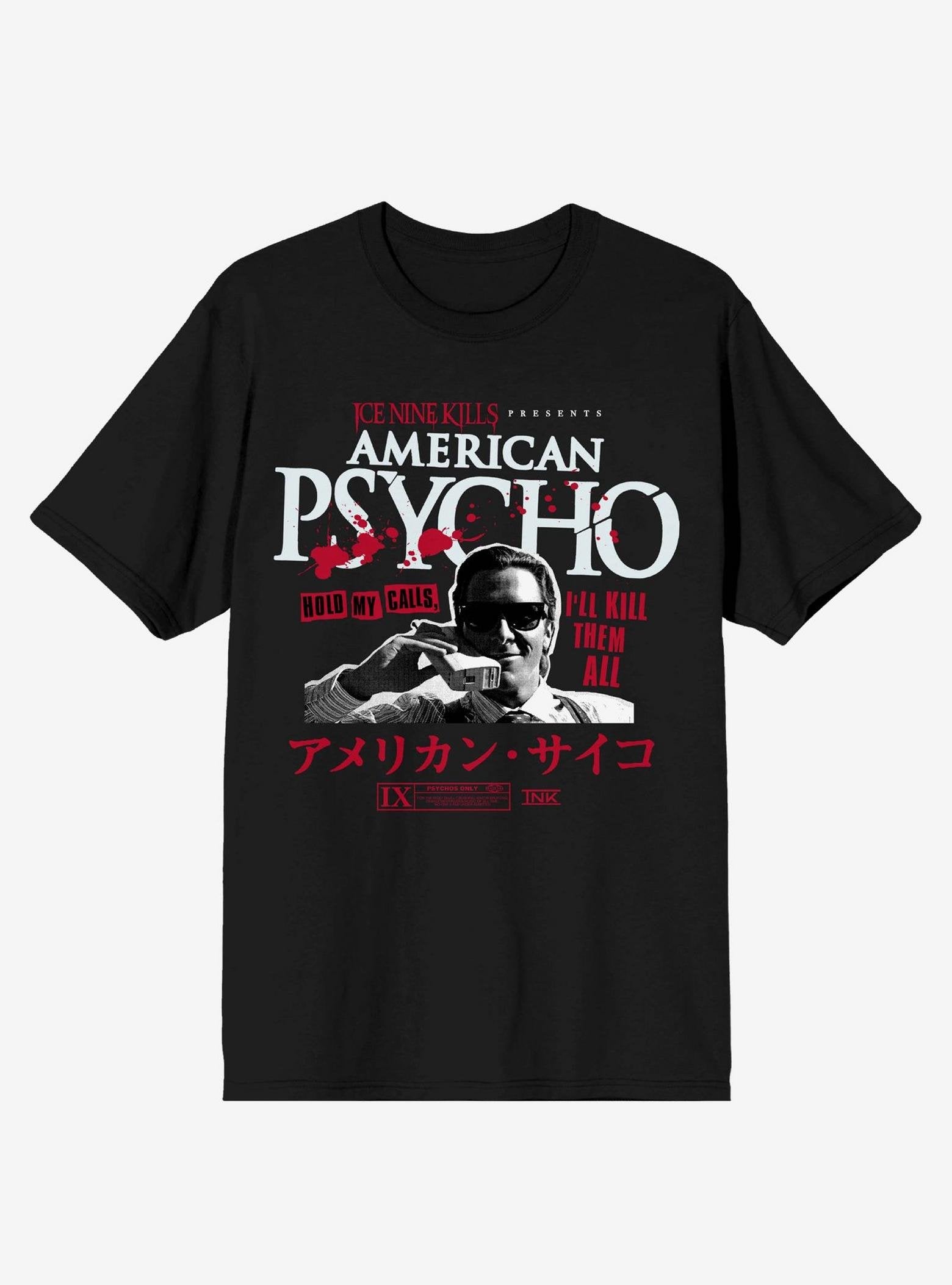 Ice Nine Kills X American Psycho T-Shirt image 0
