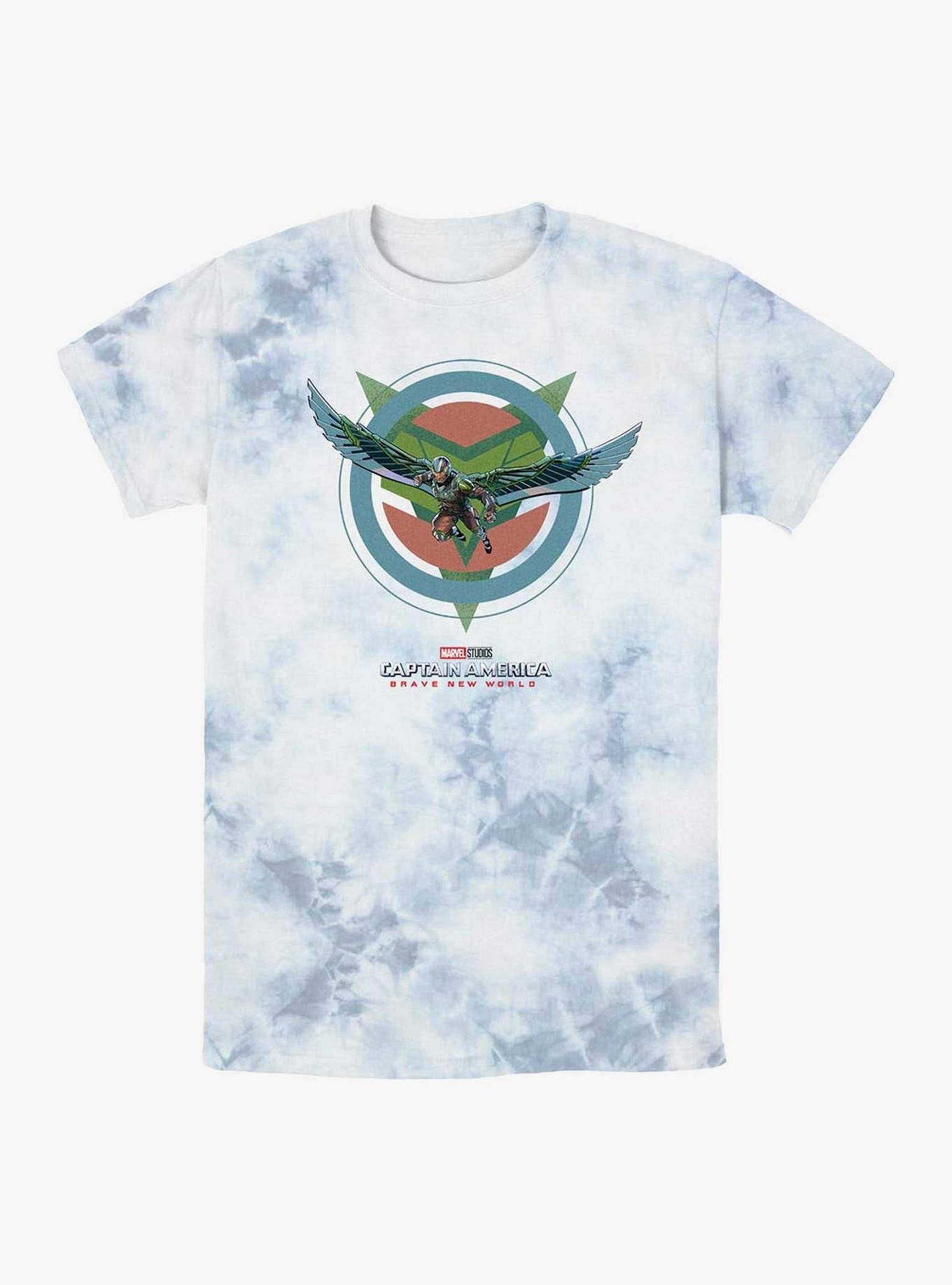 Captain America: Brave New World Falcon Tie-Dye T-Shirt image 0