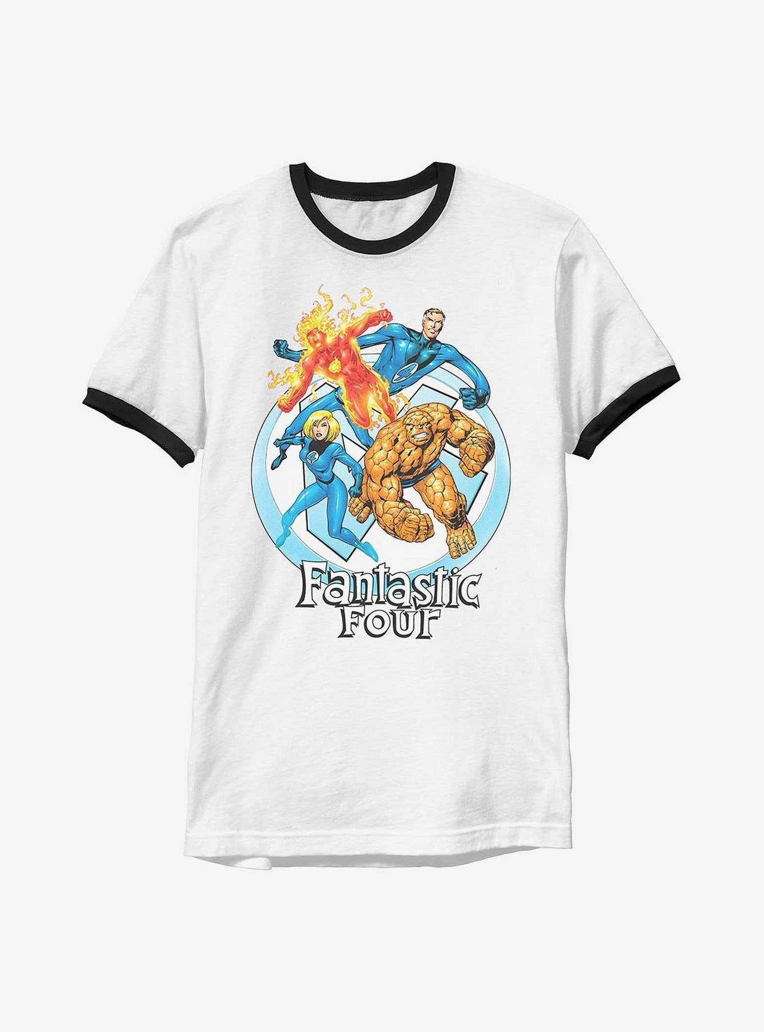 Marvel Fantastic Four Feelin Fantastic Ringer T-Shirt image 0