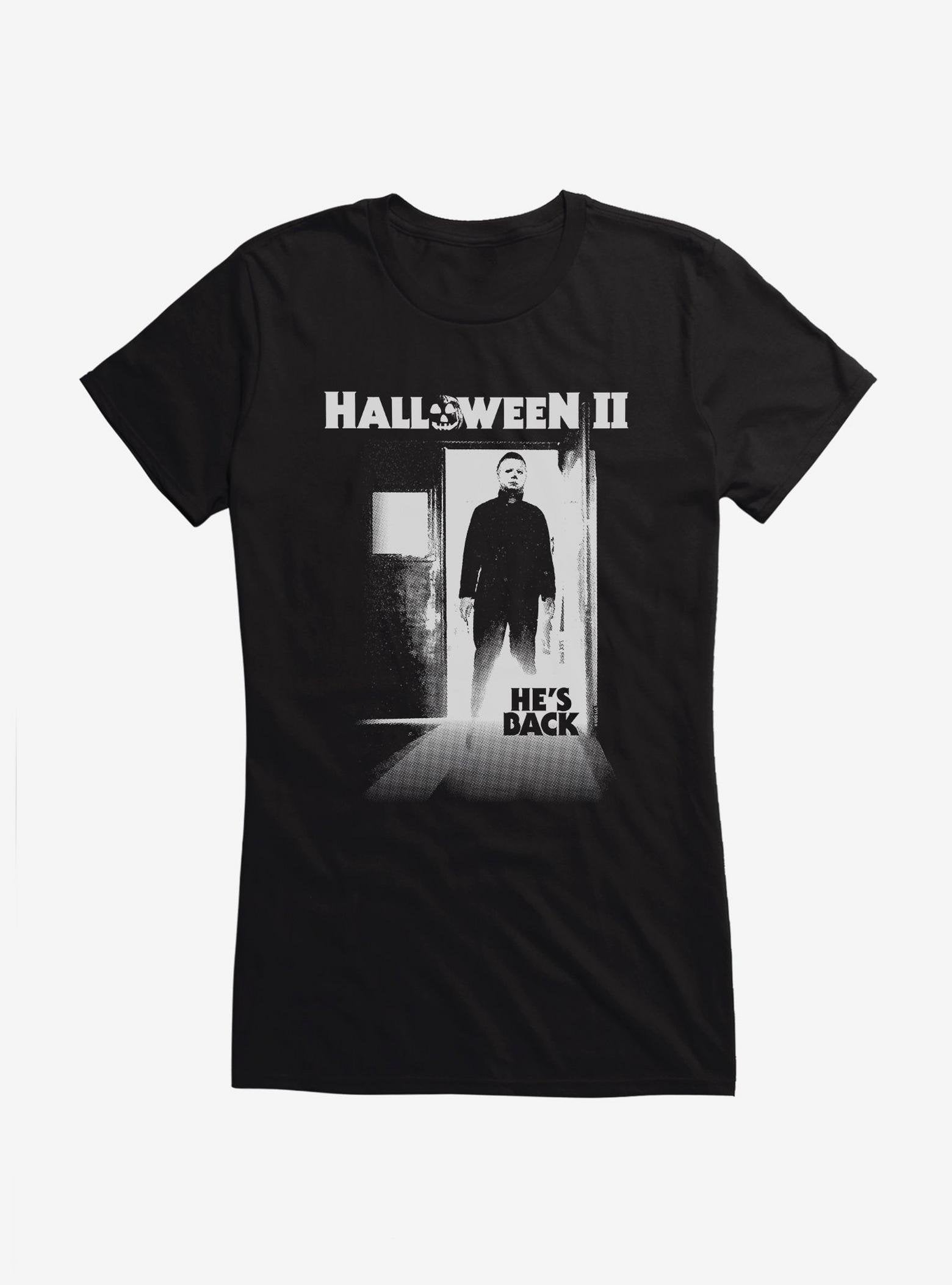 Halloween II He's Back Michael Myers Girls T-Shirt image 0