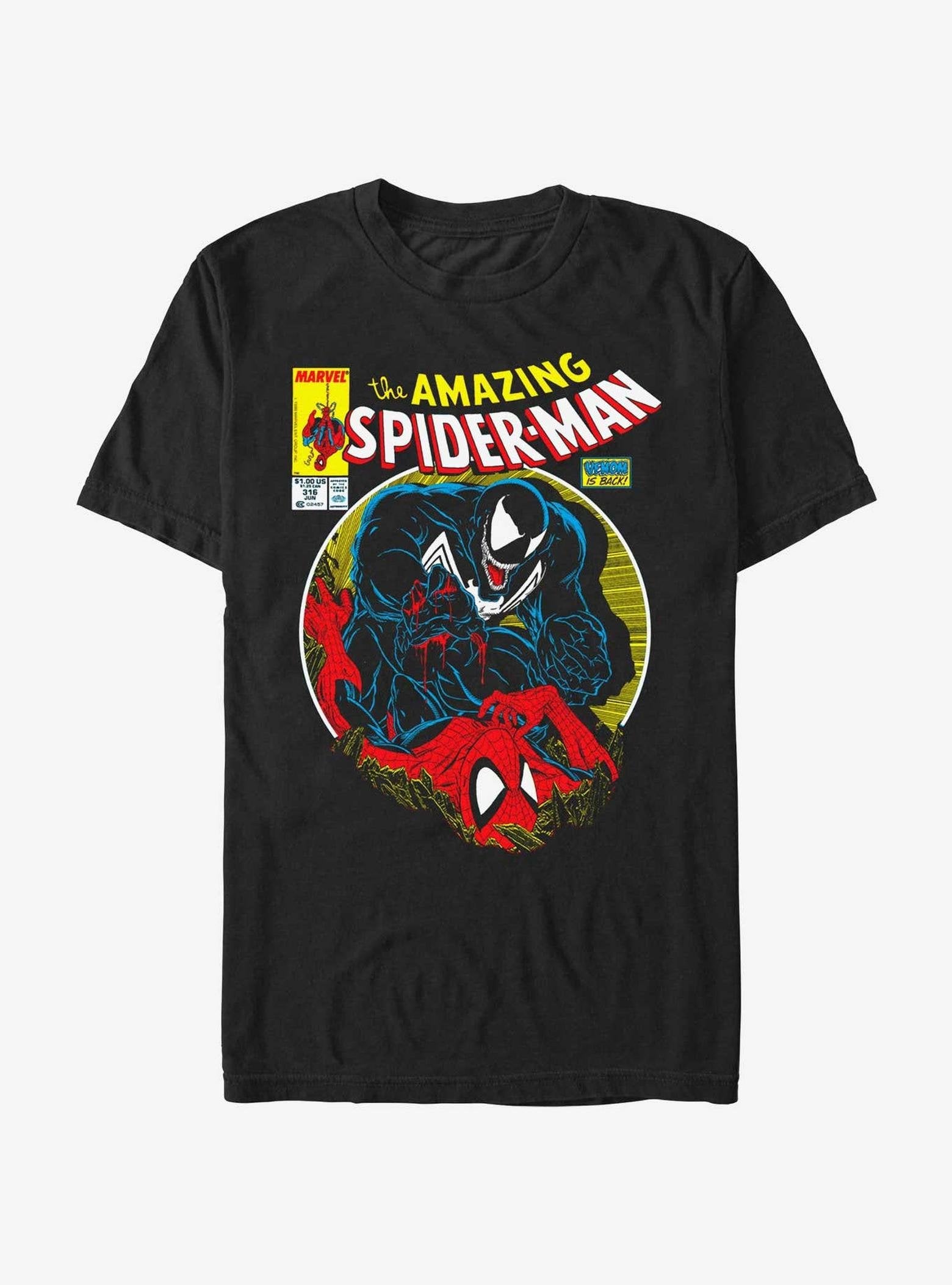 Marvel Spider-Man Venom Wins T-Shirt image 0