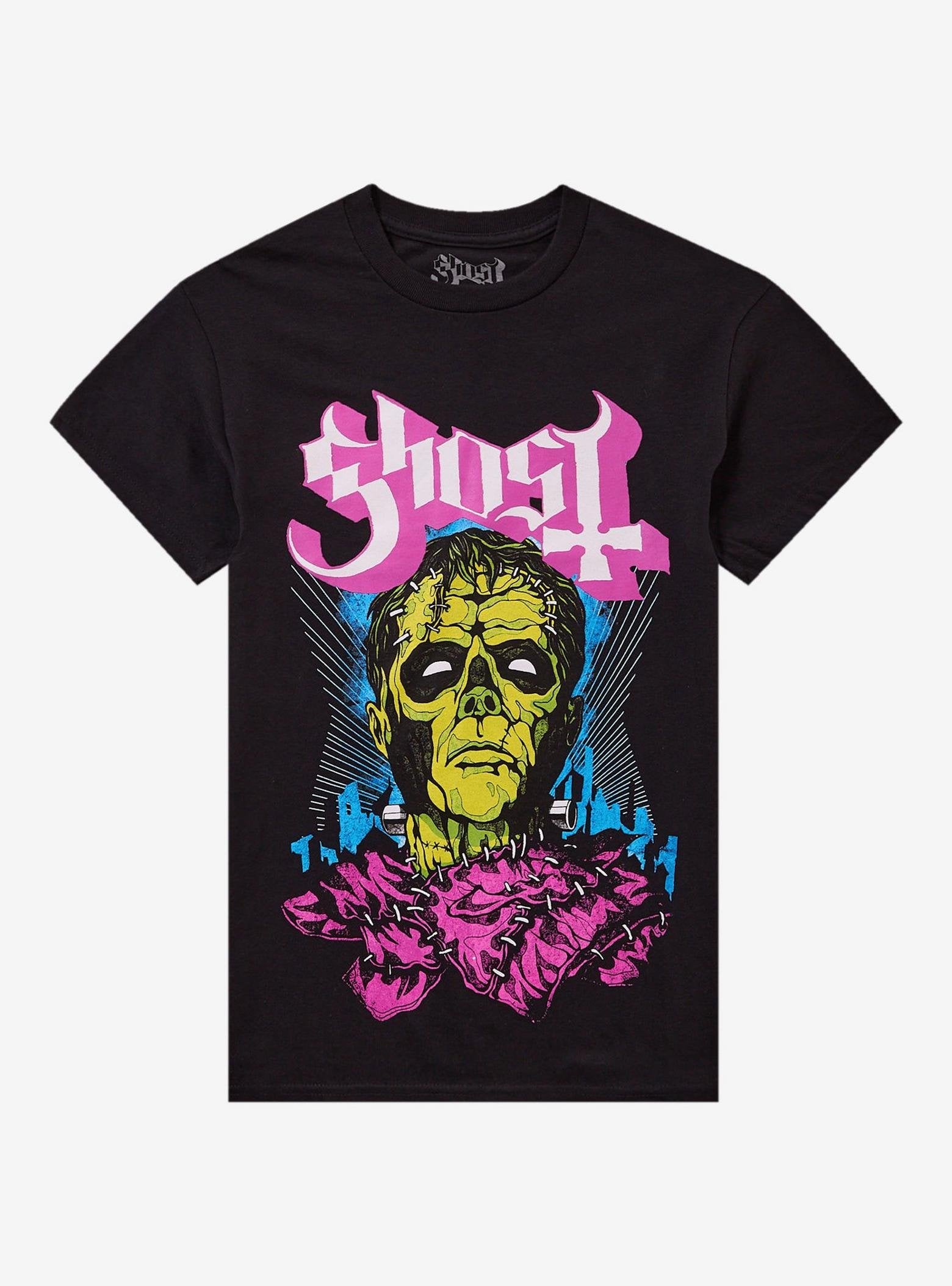 Ghost Frankenpapa Glow-In-The-Dark T-Shirt image 0
