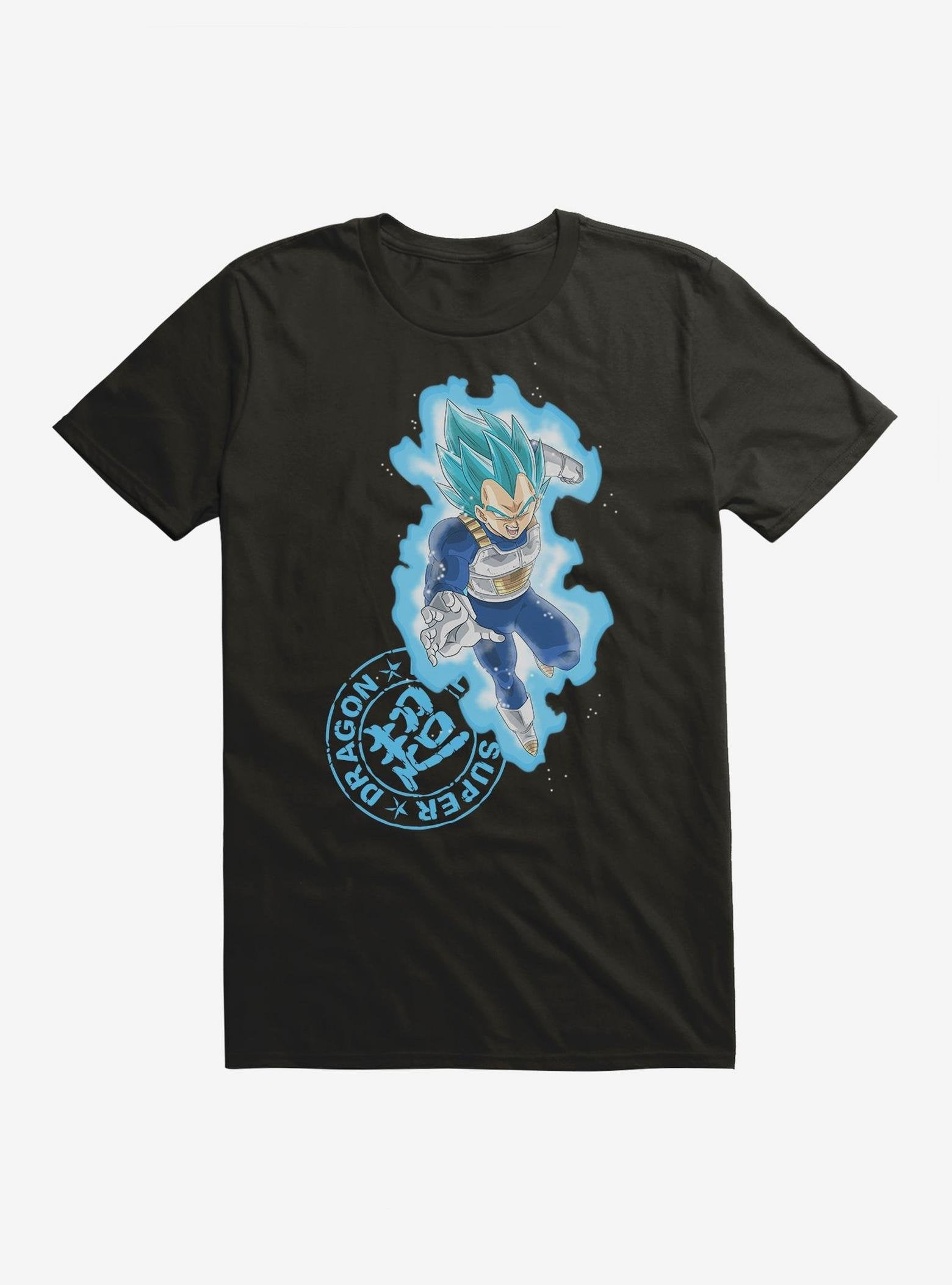 Dragon Ball Super Super Saiyan Blue Vegeta T-Shirt image 0