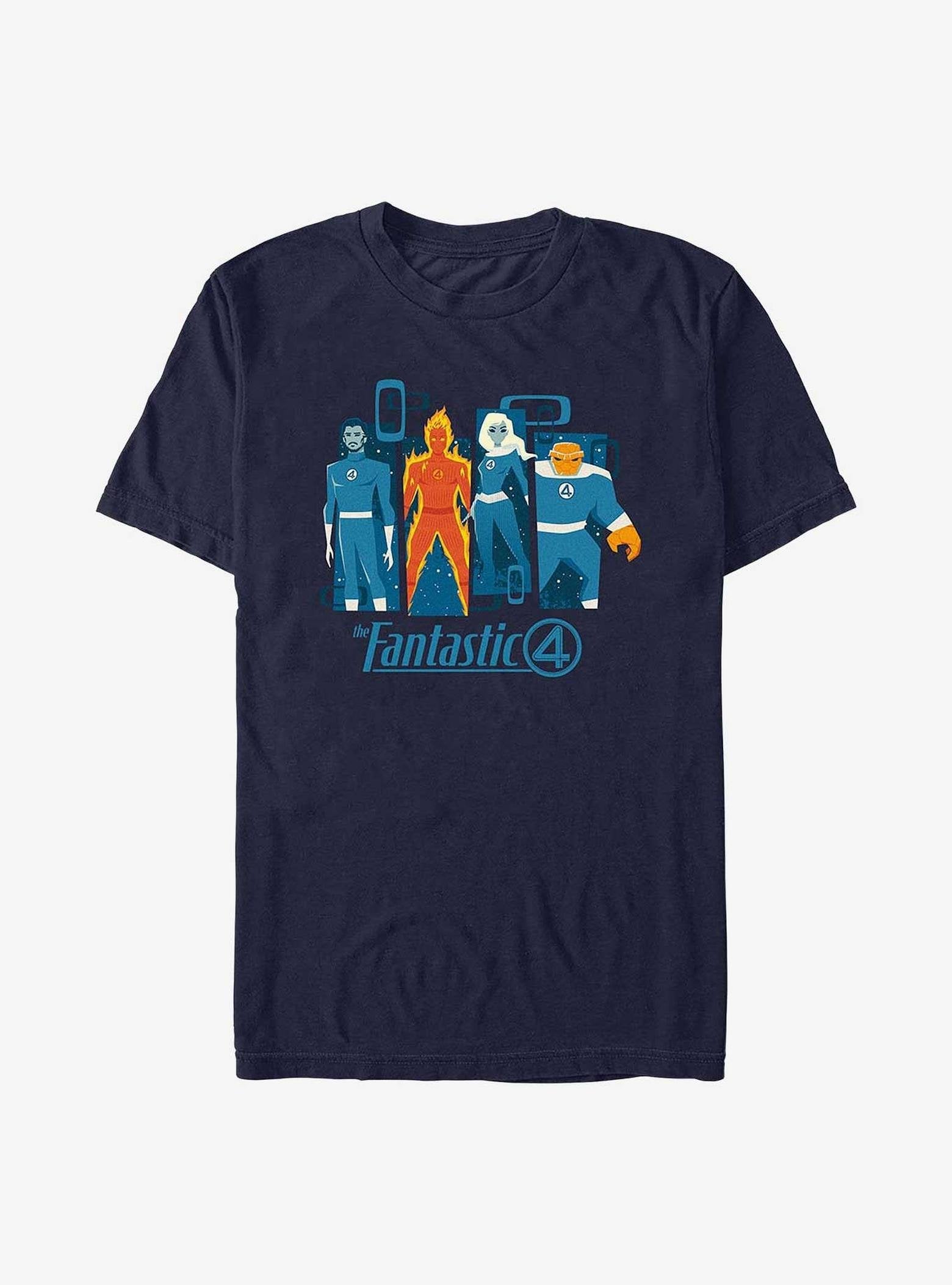 Marvel The Fantastic Four: First Steps Fantastic Panels T-Shirt image 0