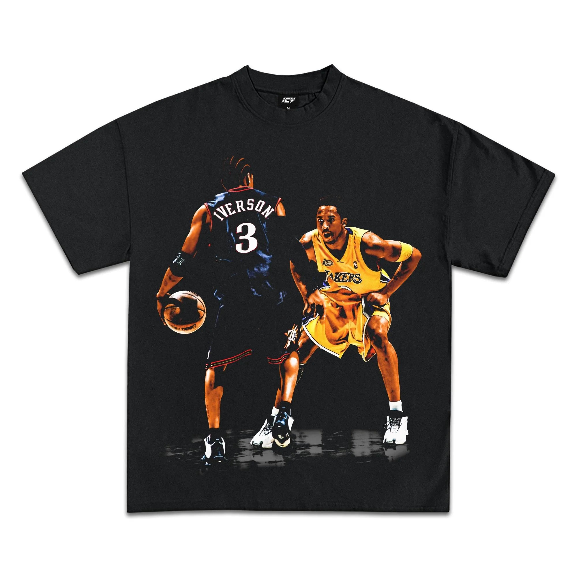 Iverson Vs. Kobe Graphic T-Shirt image 0