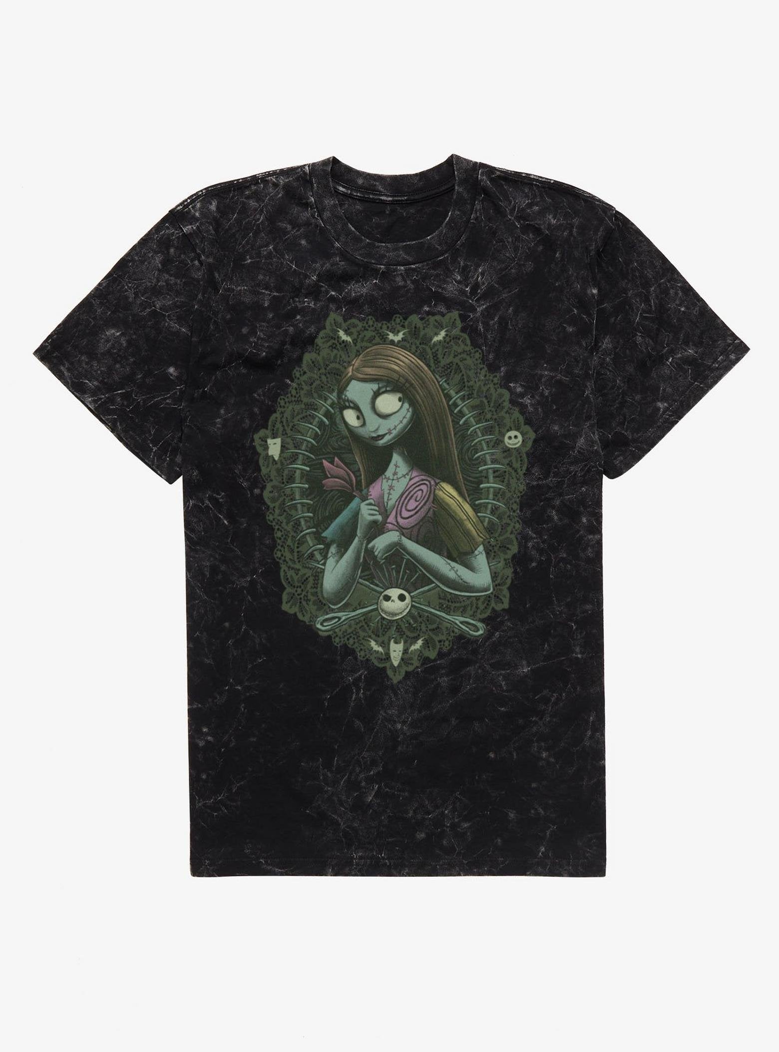 Disney The Nightmare Before Christmas Sally Mineral Wash T-Shirt Hot Topic Exclusive image 0
