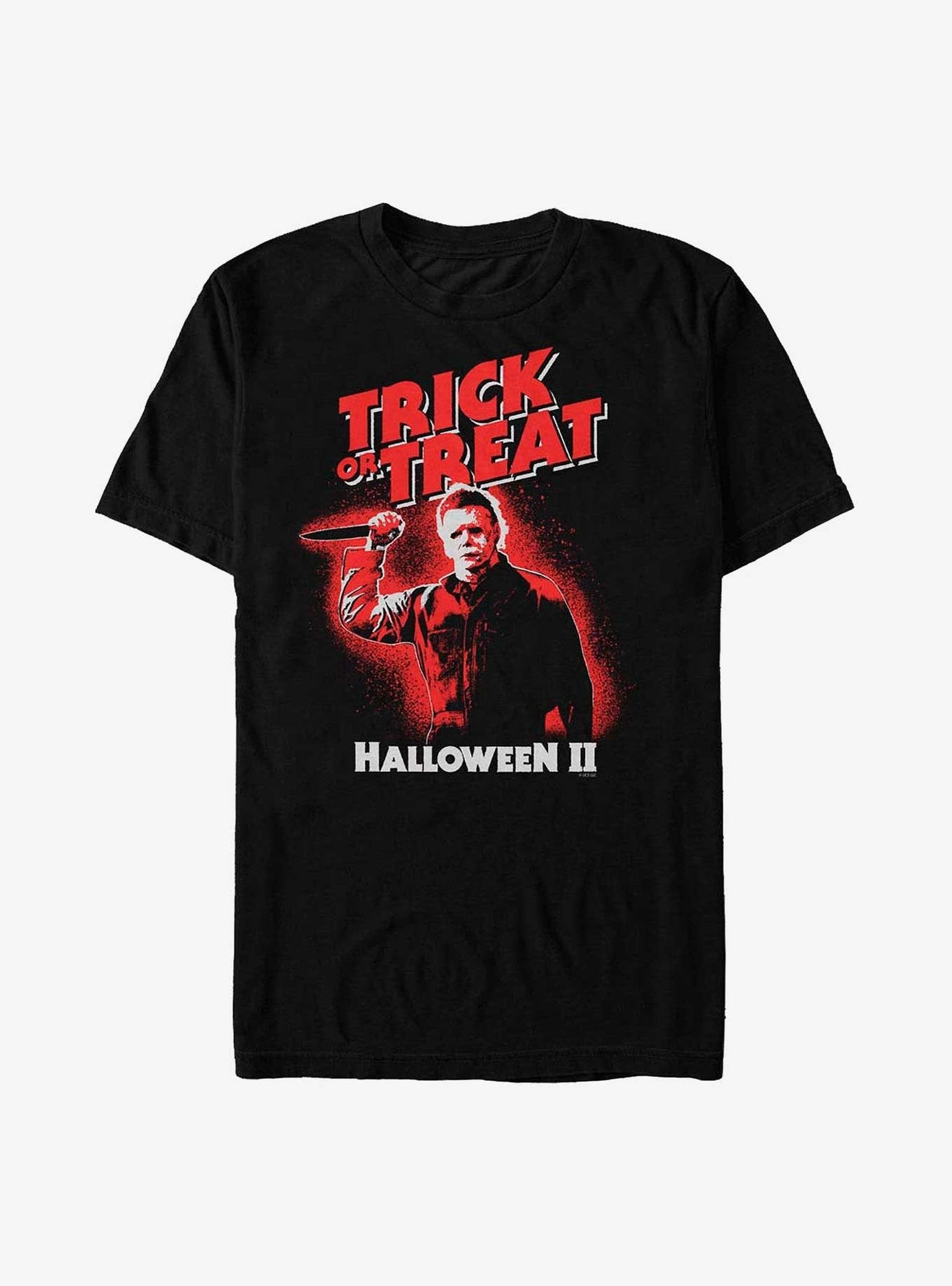 Halloween II Michael Trick or Treat Big & Tall T-Shirt image 0