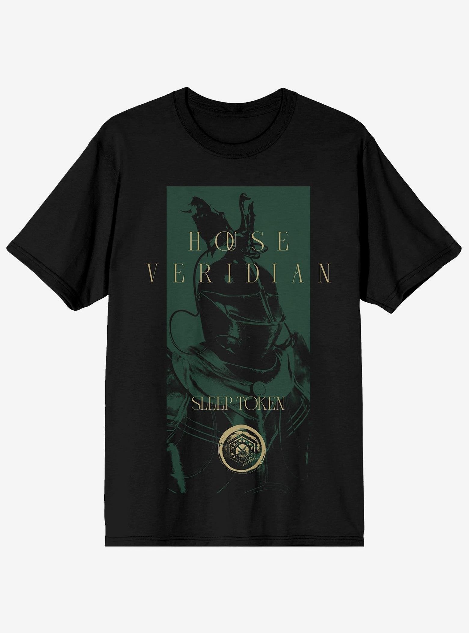 Sleep Token Even In Arcadia House Veridian The House Must Endure T-Shirt Hot Topic Exclusive image 0