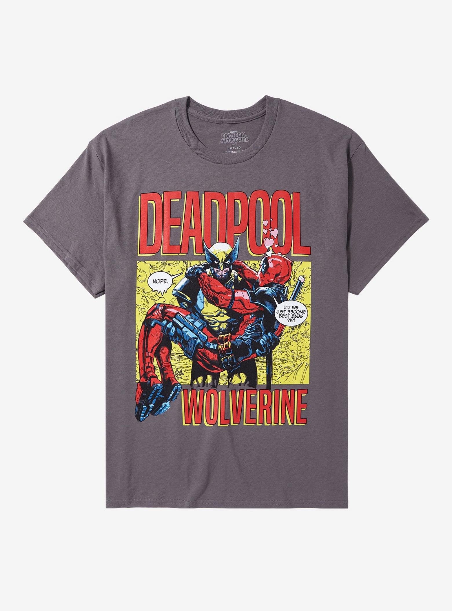 Marvel Deadpool & Wolverine Best Bubs T-Shirt image 0