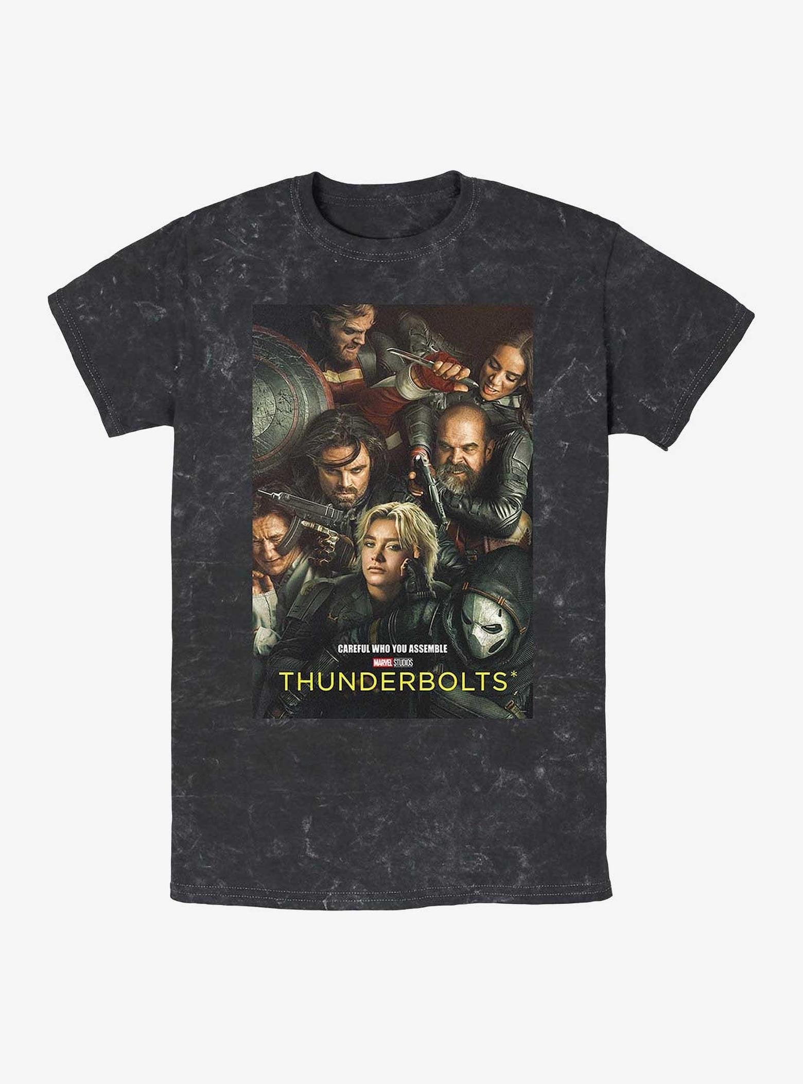 Marvel Thunderbolts* Team Poster T-Shirt image 0