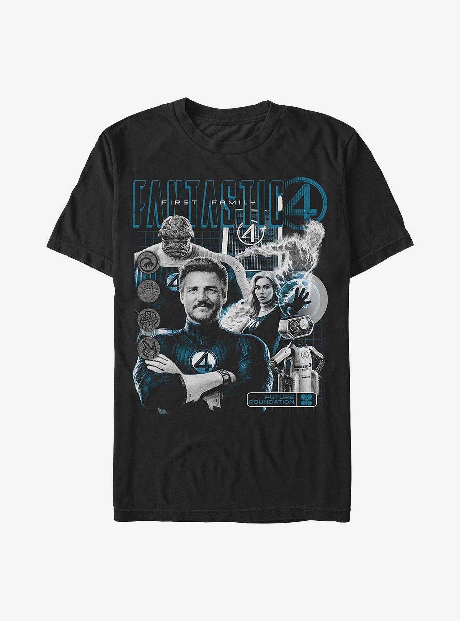 Marvel The Fantastic Four: First Steps Club Fantastic T-Shirt Hot Topic Exclusive image 0