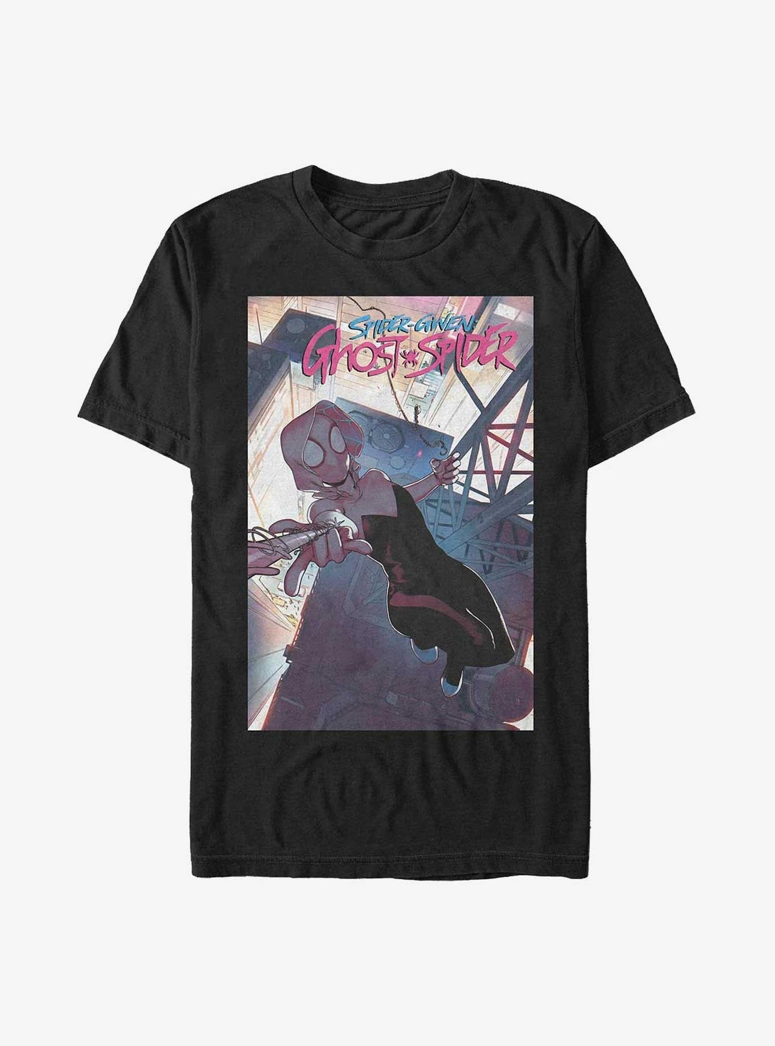 Marvel Spider-Man Spider-Gwen: Ghost Spider Poster Extra Soft T-Shirt image 0