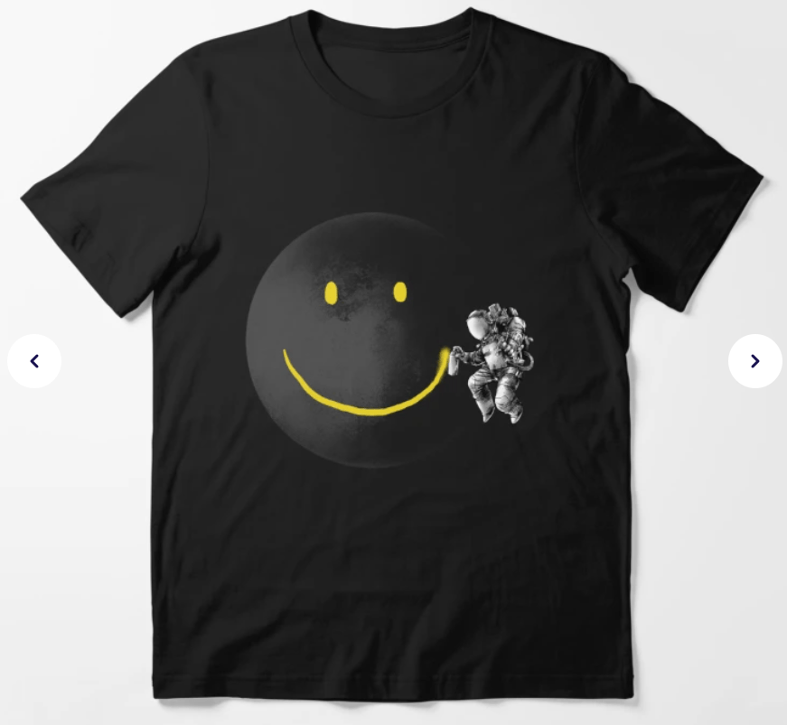 Make a Smile Essential T-Shirt image 0