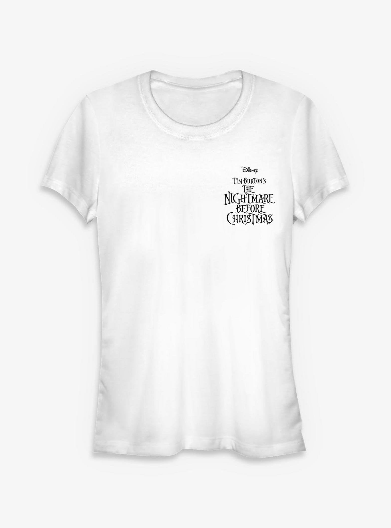 Disney The Nightmare Before Christmas Logo Pocket - White image 0