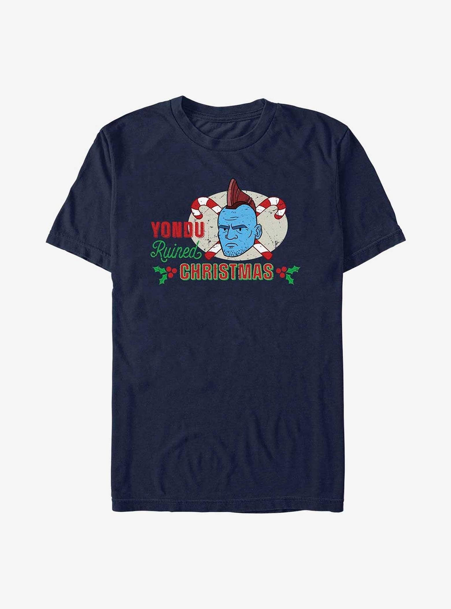 Marvel Guardians of the Galaxy Holiday Special Yondu Ruined Christmas T-Shirt image 0