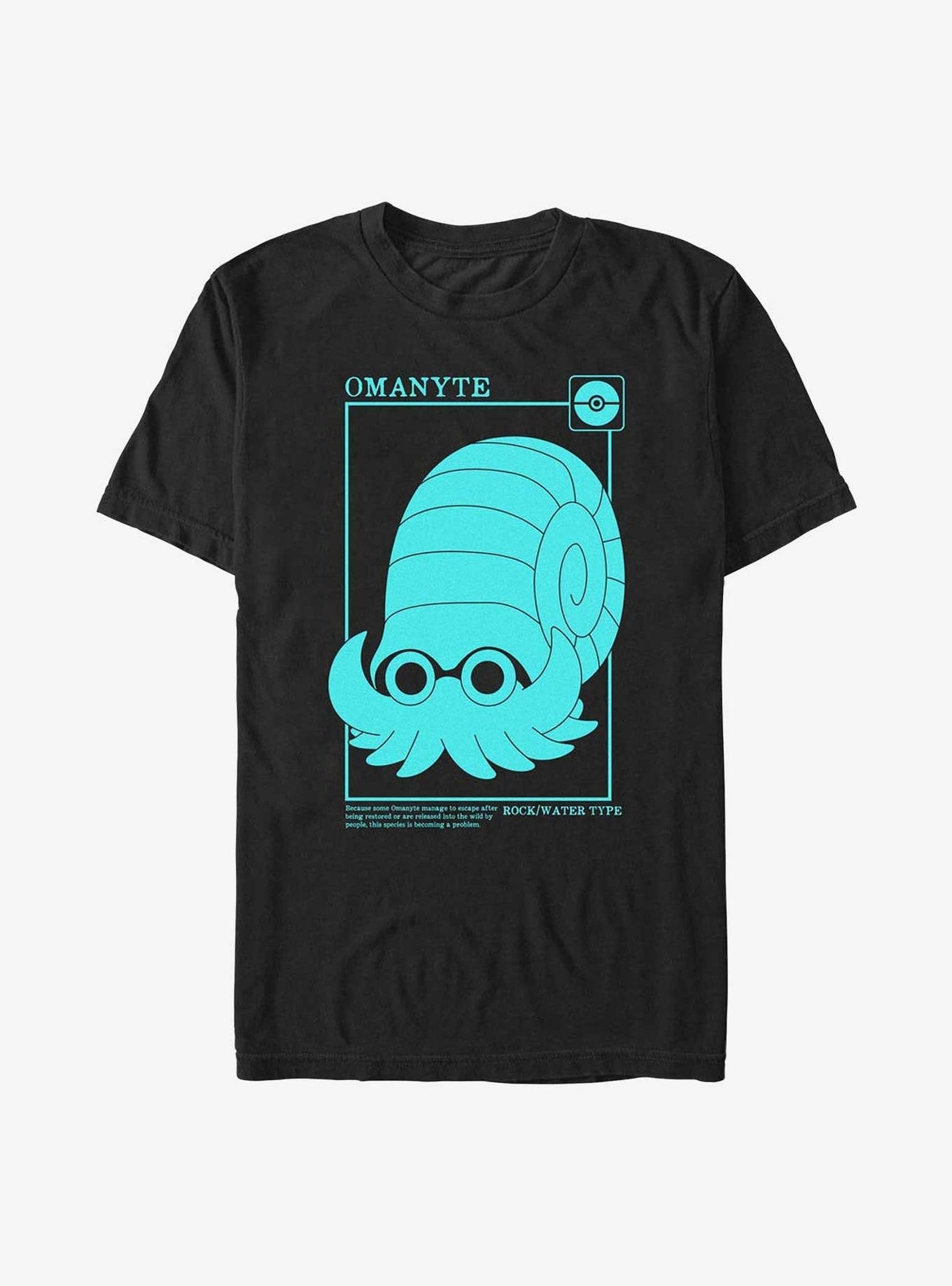 Pokemon Omanyte Card T-Shirt image 0
