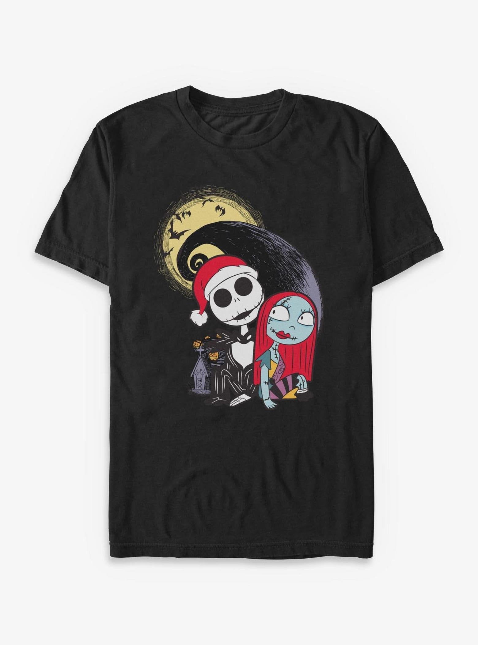 Disney The Nightmare Before Christmas Jack And Sally Christmas Spirit - Black image 0