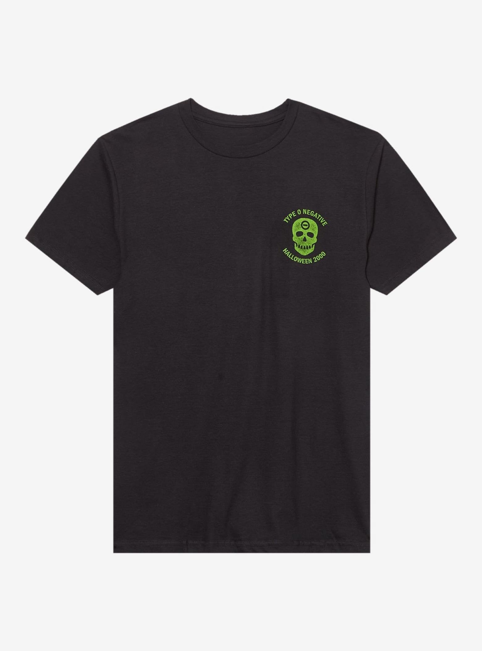 Type O Negative Halloween 2000 Two-Sided T-Shirt image 0