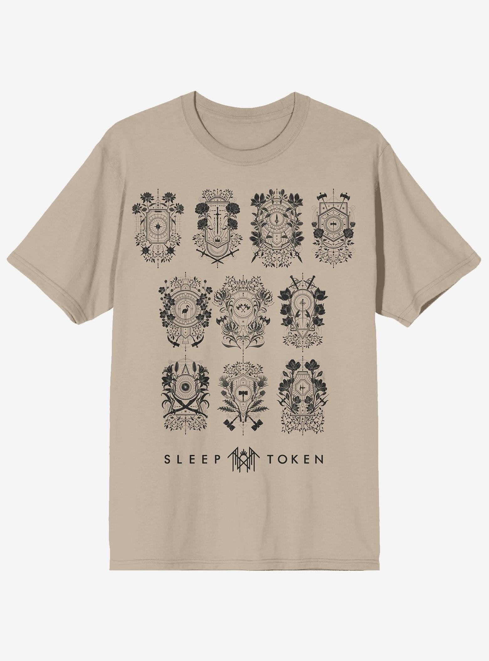 Sleep Token Even In Arcadia Ten Crests T-Shirt Hot Topic Exclusive image 0