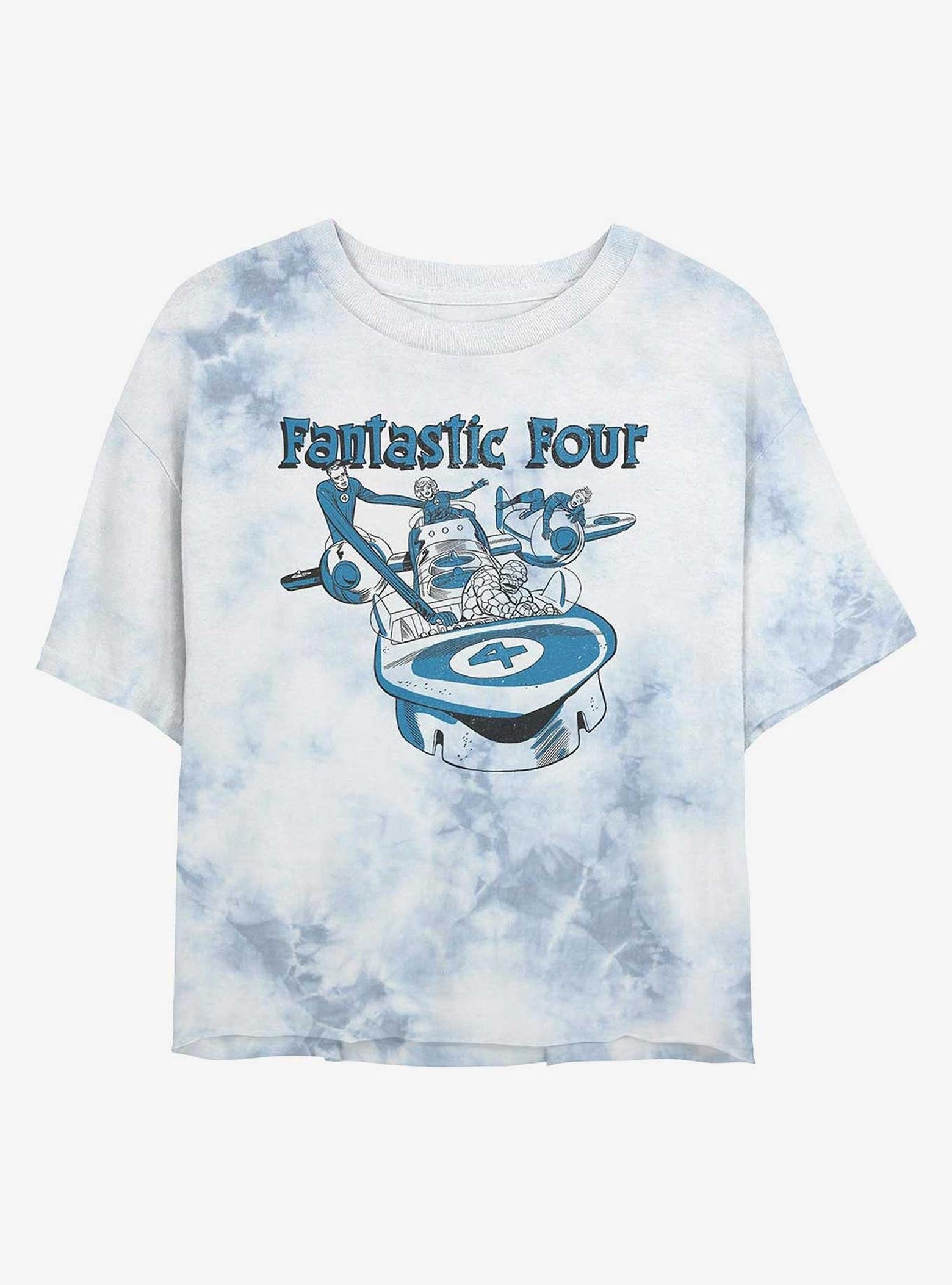 Marvel Fantastic Four Classic Four Tie-Dye T-Shirt image 0