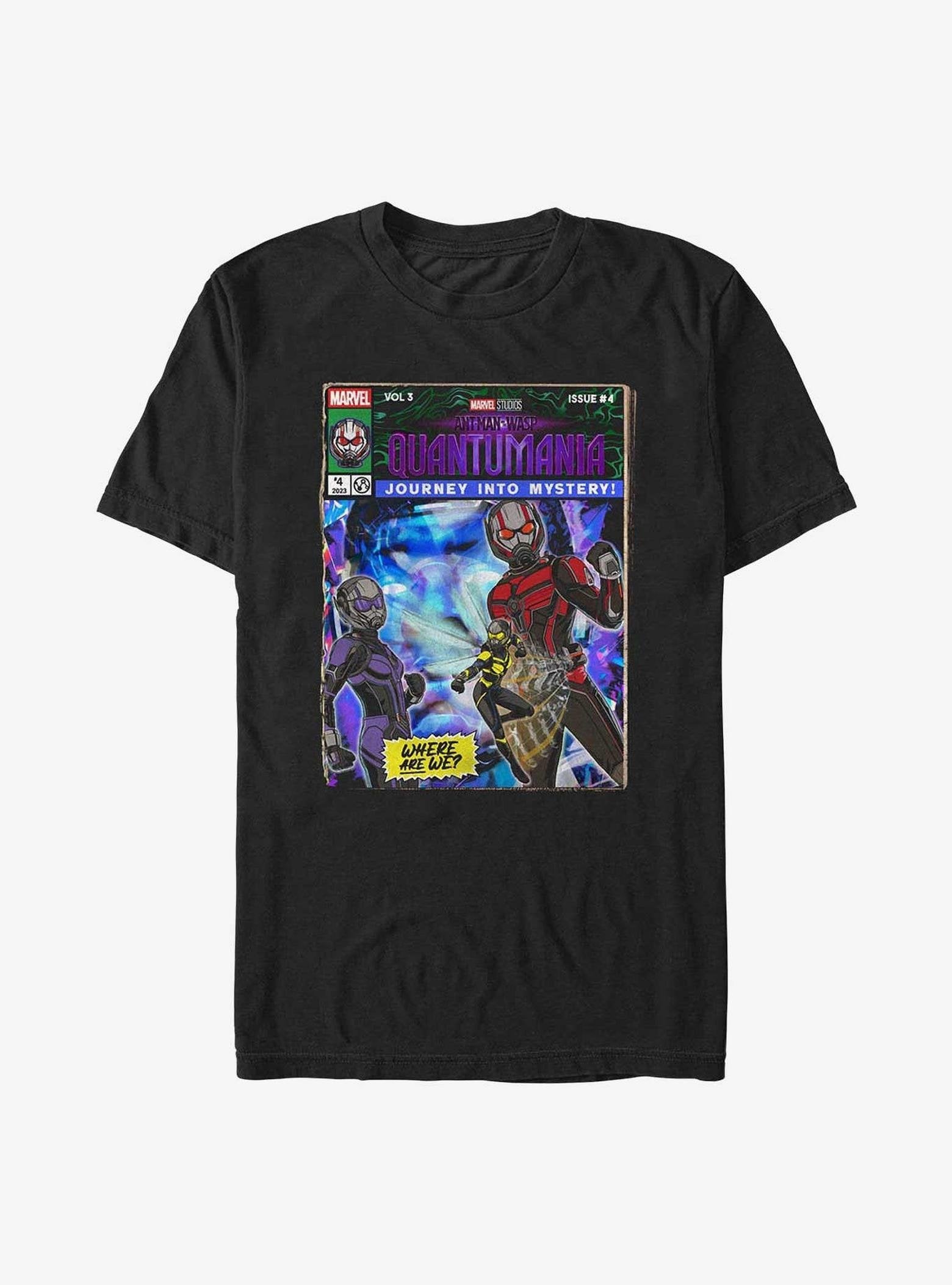 Marvel Antman and The Wasp: Quantumania Journey Into Mystery Comic Cover Extra Soft T-Shirt image 0