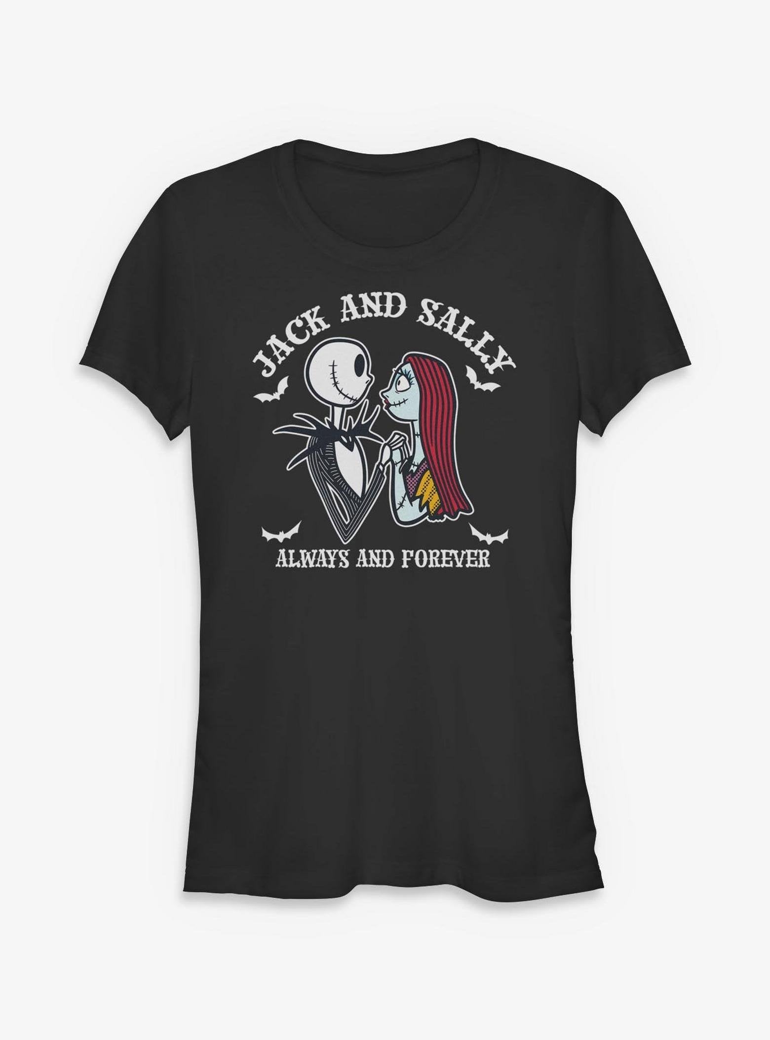Disney The Nightmare Before Christmas Jack And Sally Forever - Black image 0