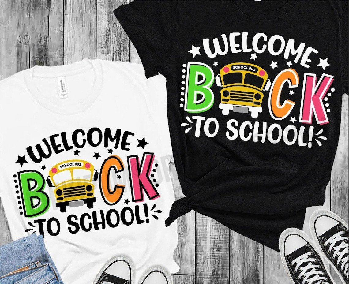 Welcome Back to School Bus image 0