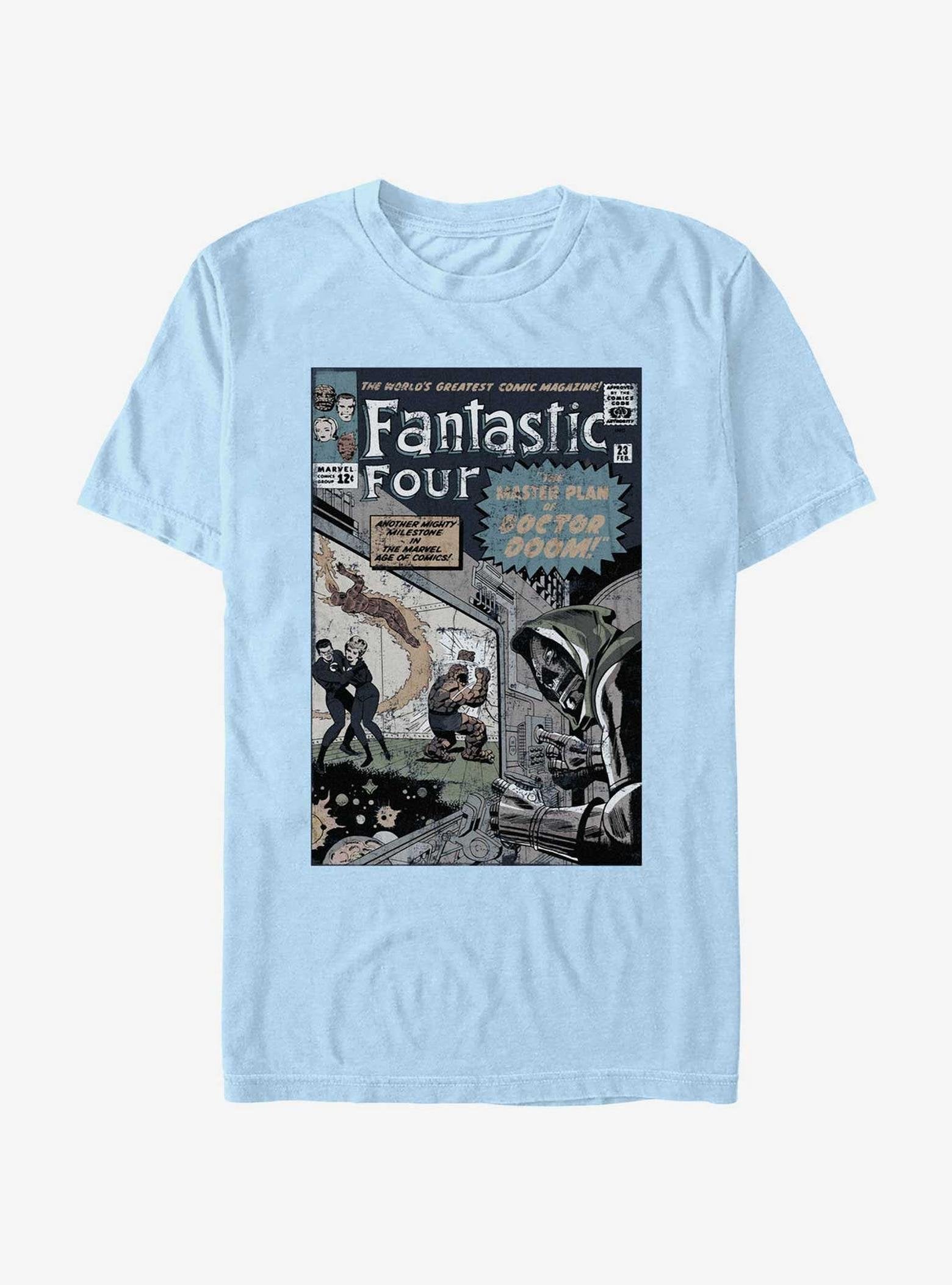Marvel Fantastic Four Master Plan T-Shirt image 0