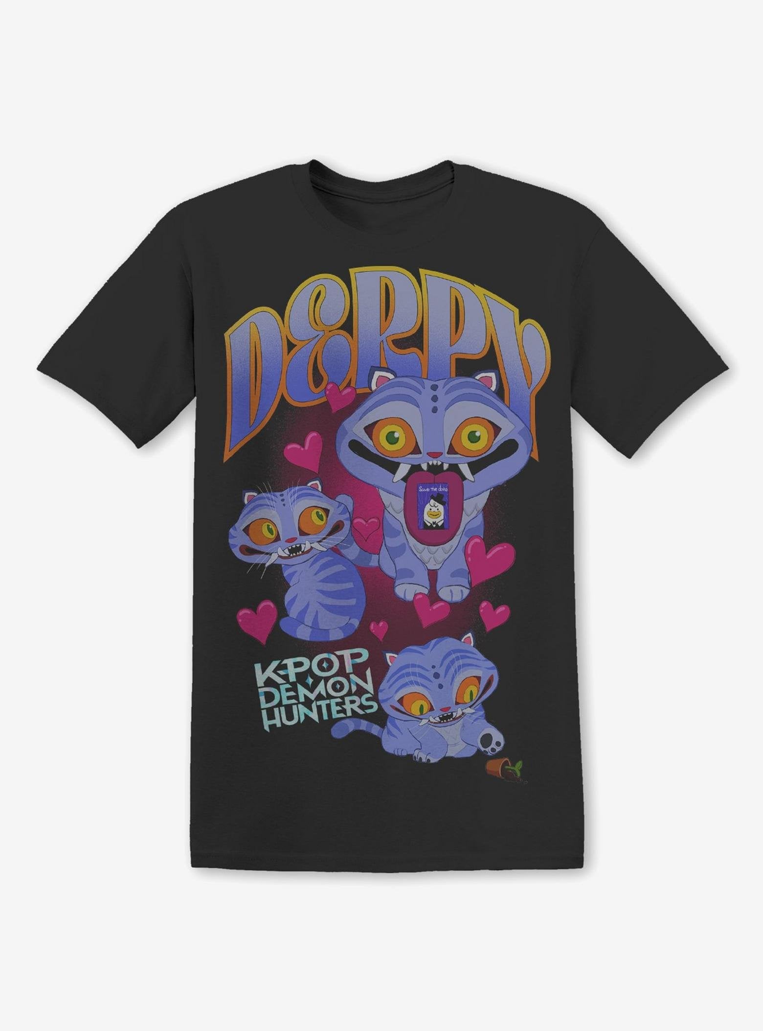 KPop Demon Hunters Derpy Collage T-Shirt image 0