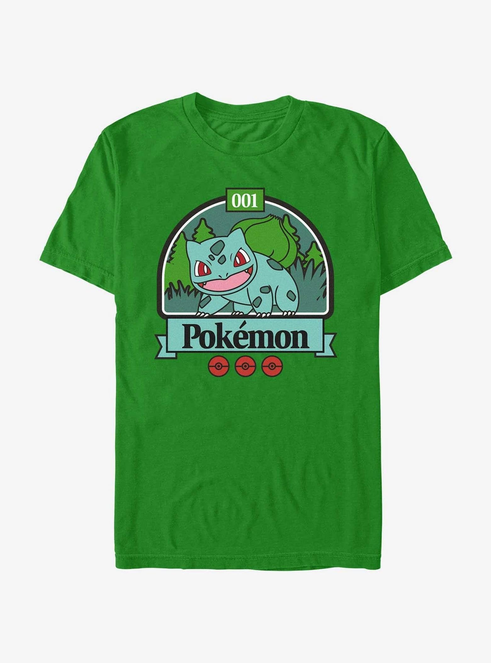 Pokemon Beach Ready Bulbasaur Extra Soft T-Shirt image 0