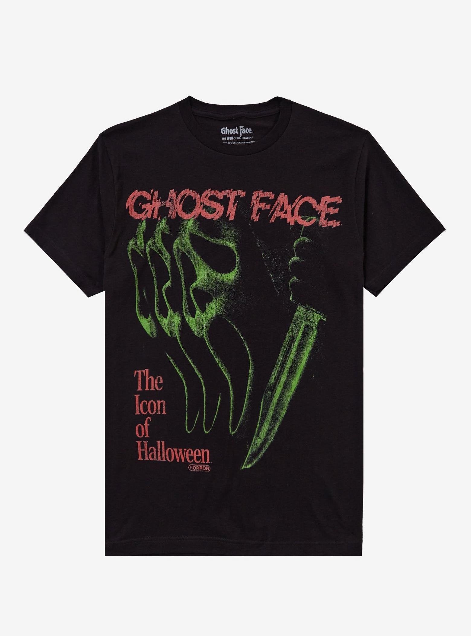 Ghost Face Icon Of Halloween T-Shirt image 0