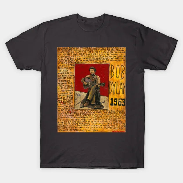 Folk Singer T-Shirt Classic image 0