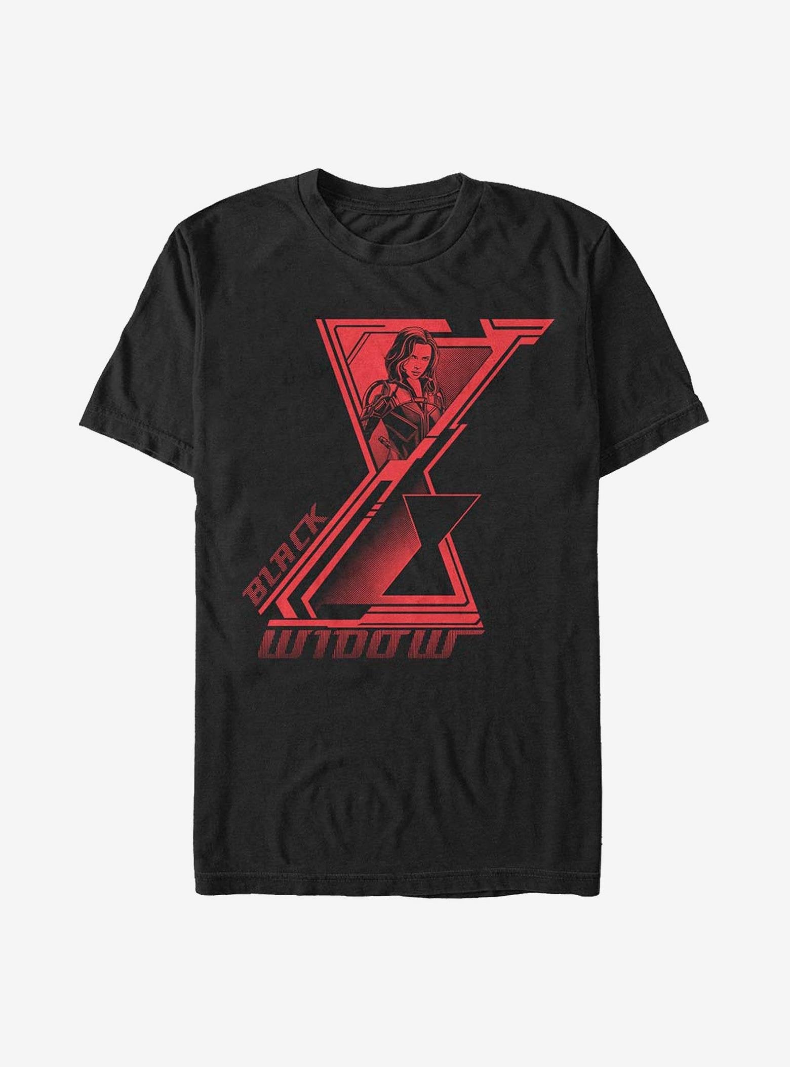 Marvel Black Widow Widow Symbol T-Shirt image 0